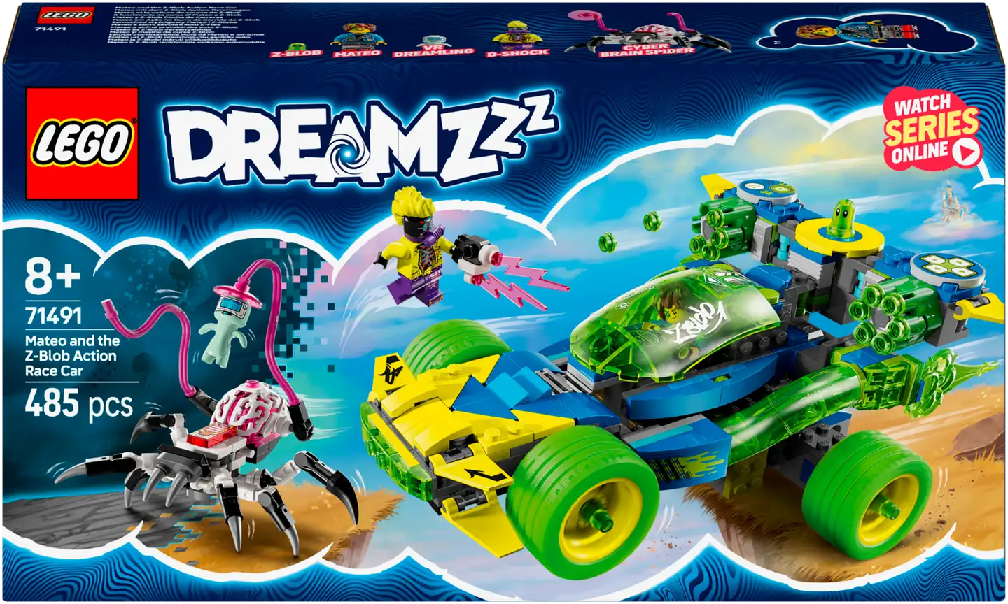 LEGO® DREAMZzz 71491 Mateo ja Z-Blob-kilpamaasturi - 2