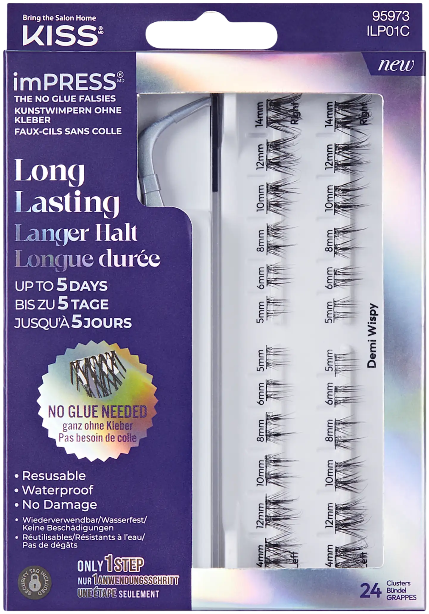 Kiss ImPRESS Long Lasting 01 ripsitupsut 20kpl