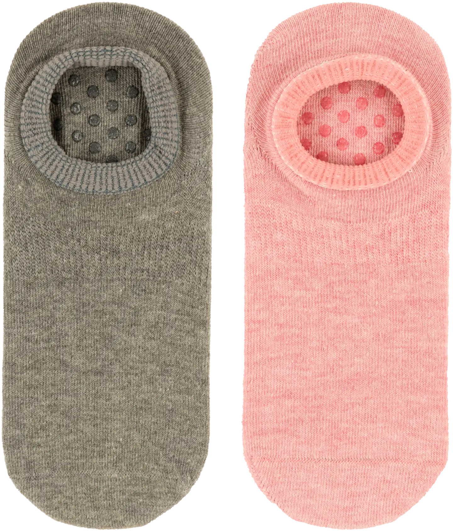 Danskin naisten joogasukat 545D322401 2-pack - PINK/GREY - 1