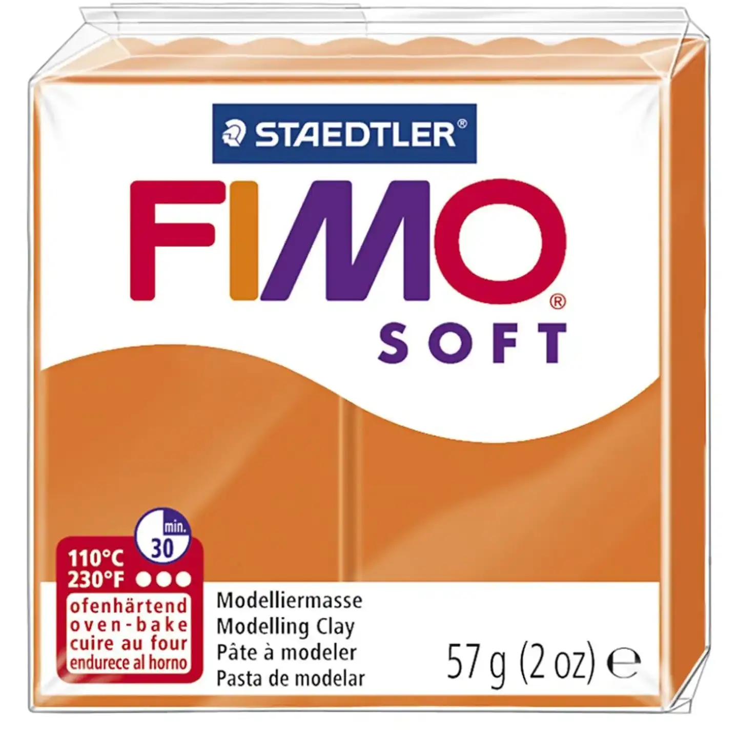 FIMO Soft muovailumassa, mandariini, 57 g