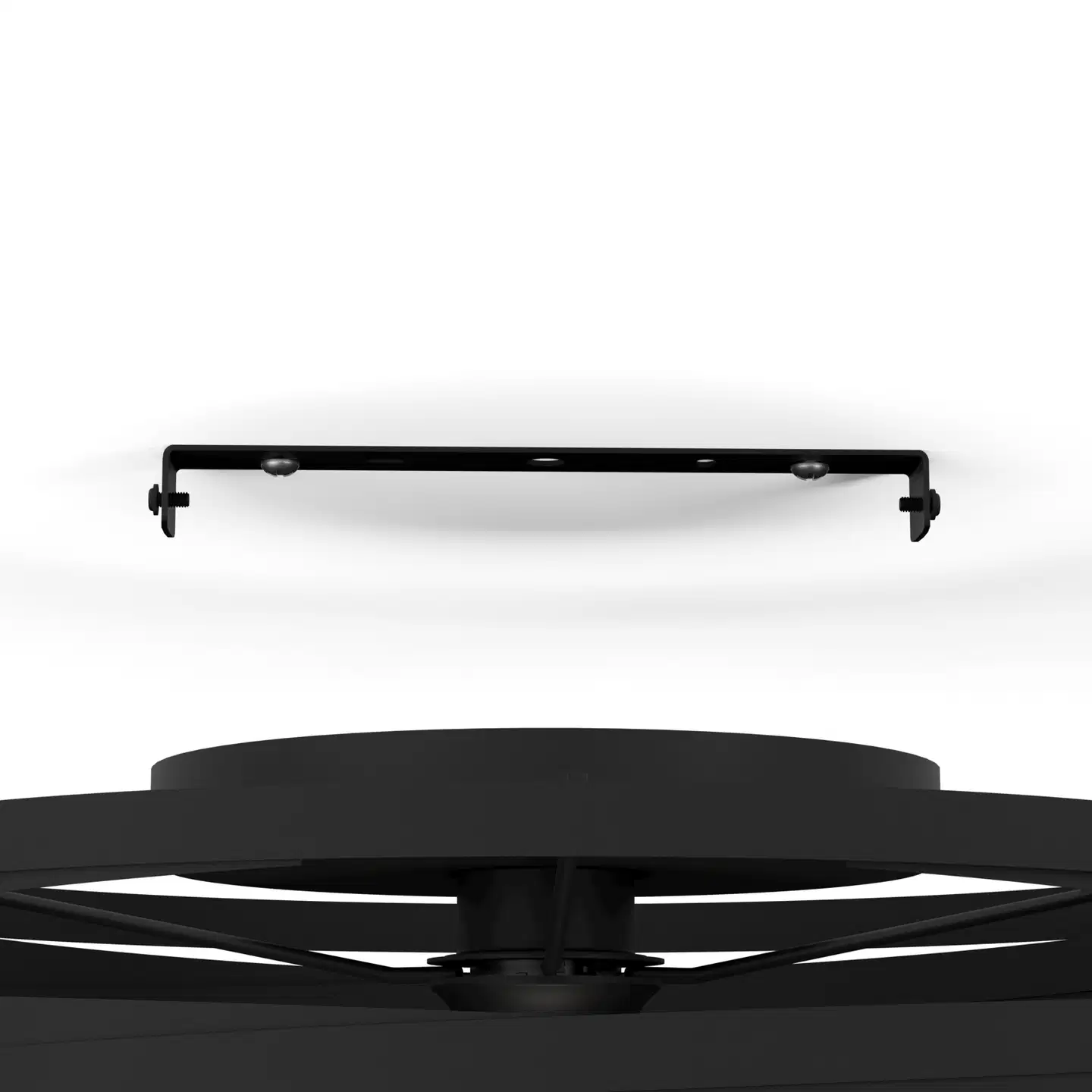 EGLO Kattovalaisin Cremella 60W Ø37cm musta - 2