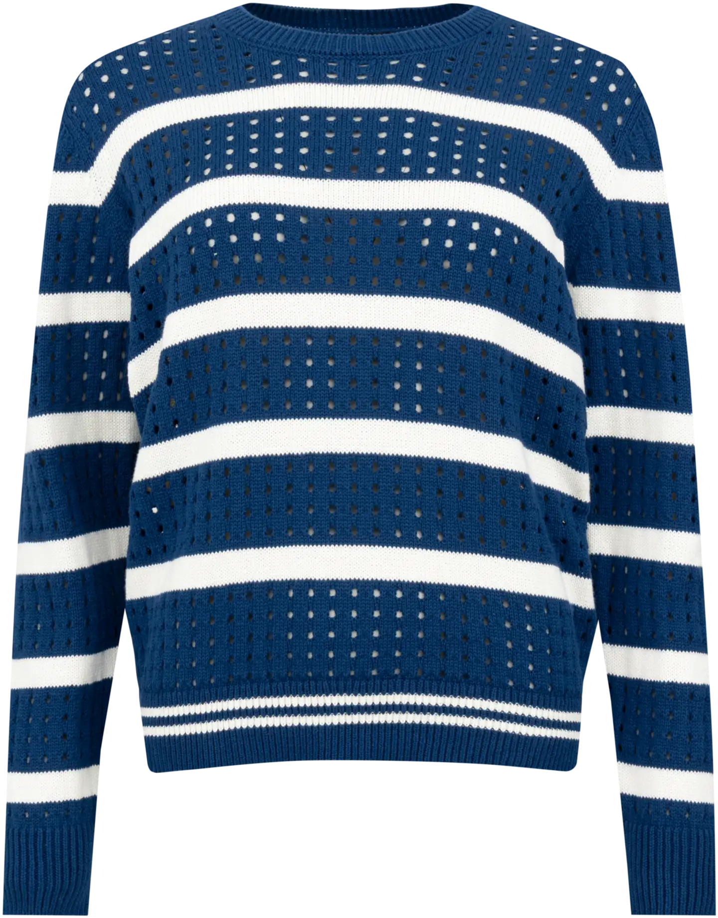 House naisten neulepusero 213H260309 - blue /wihite - 1