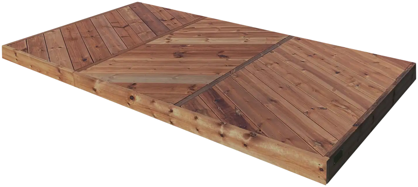PatioN°rd Kaiku valmisterassi 2x3 kestopuu - 1