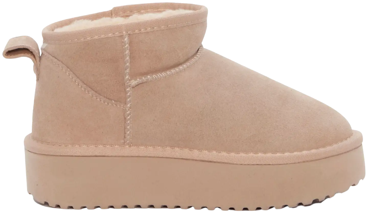 WKLY. naisten talvinilkkurit Rebecca - BEIGE - 1