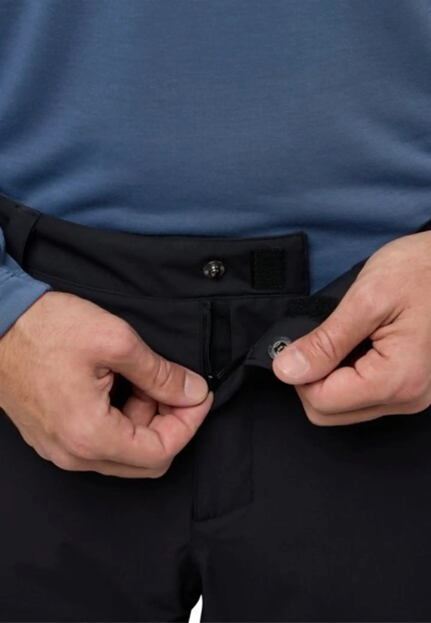 Jack Wolfskin miesten kuorihousut Parana - BLACK - 7