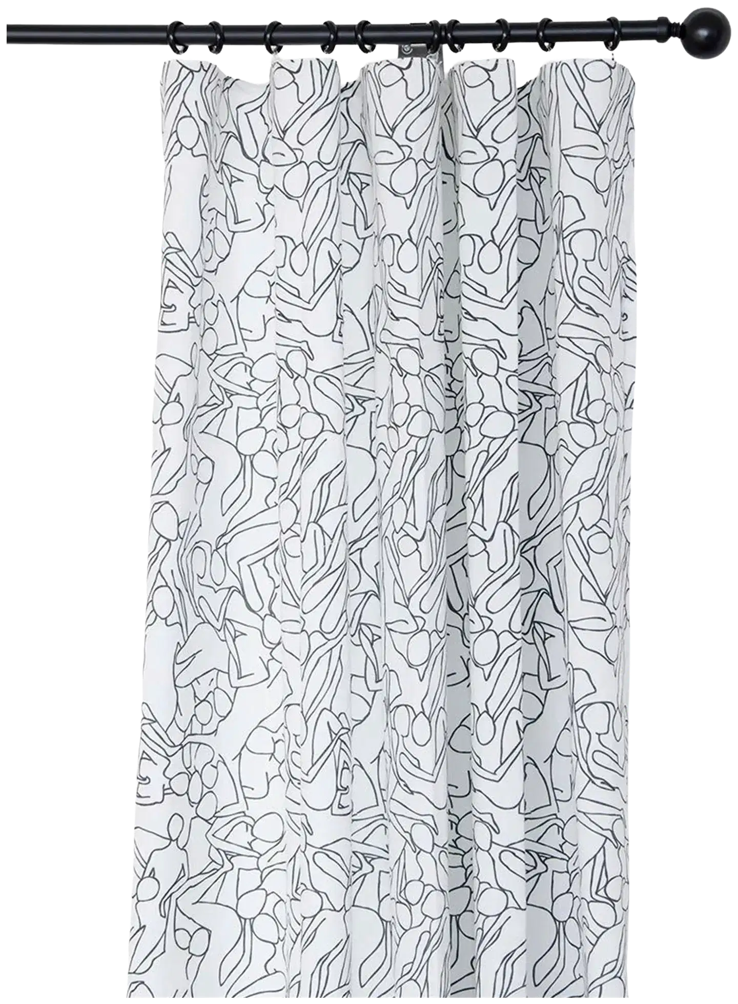 Hasta Kvinna kuviollinen verho - 1