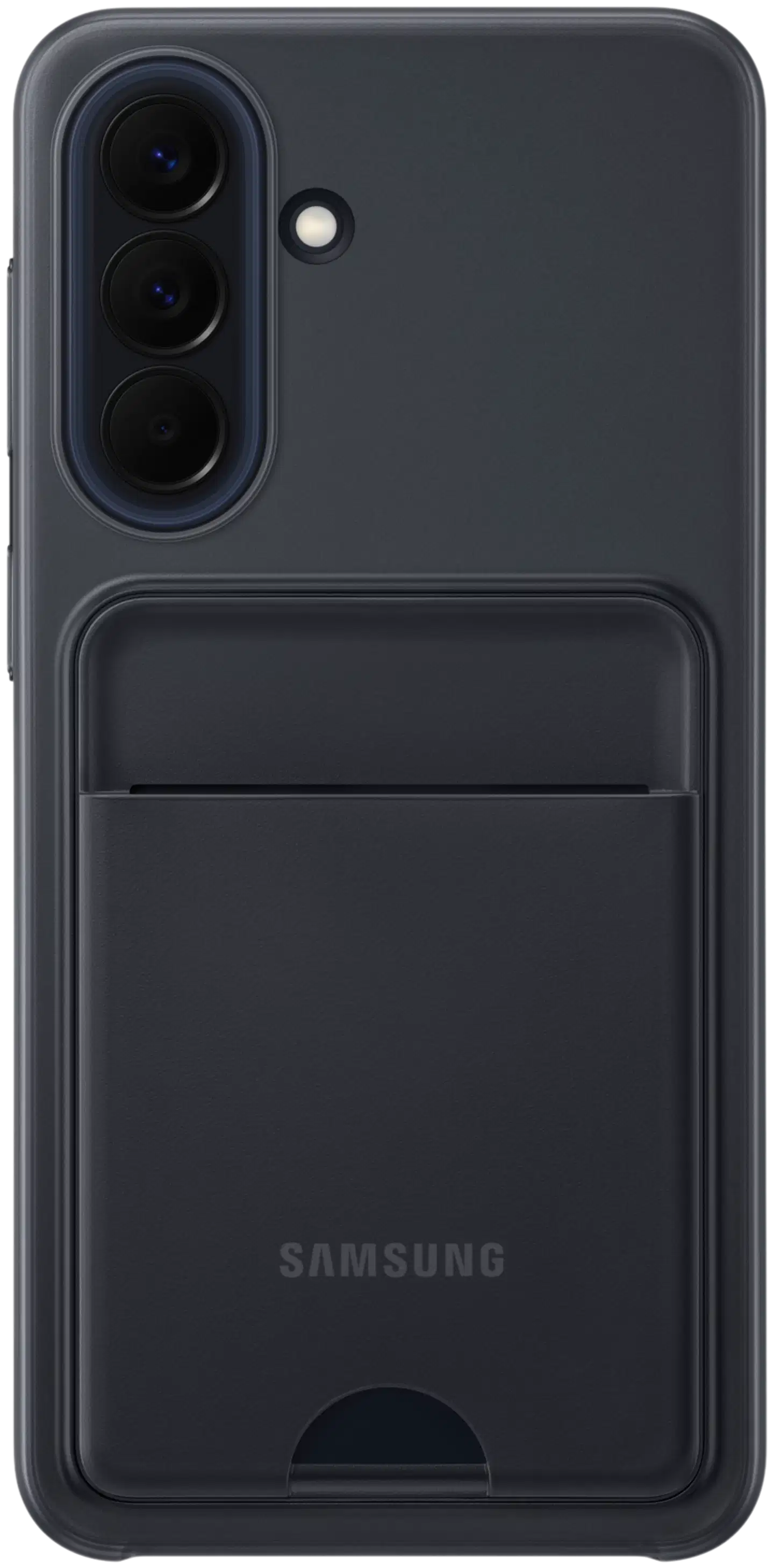 Samsung A57 korttitaskullinen suojakuori musta - 4