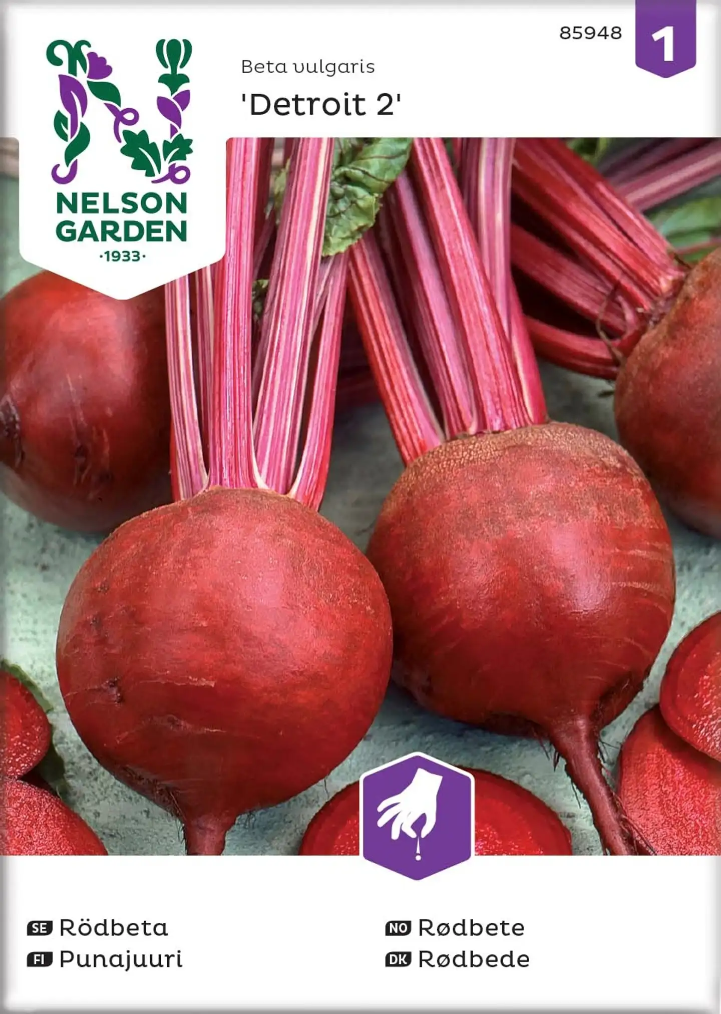 Nelson Garden Siemen Punajuuri, Detroit 2