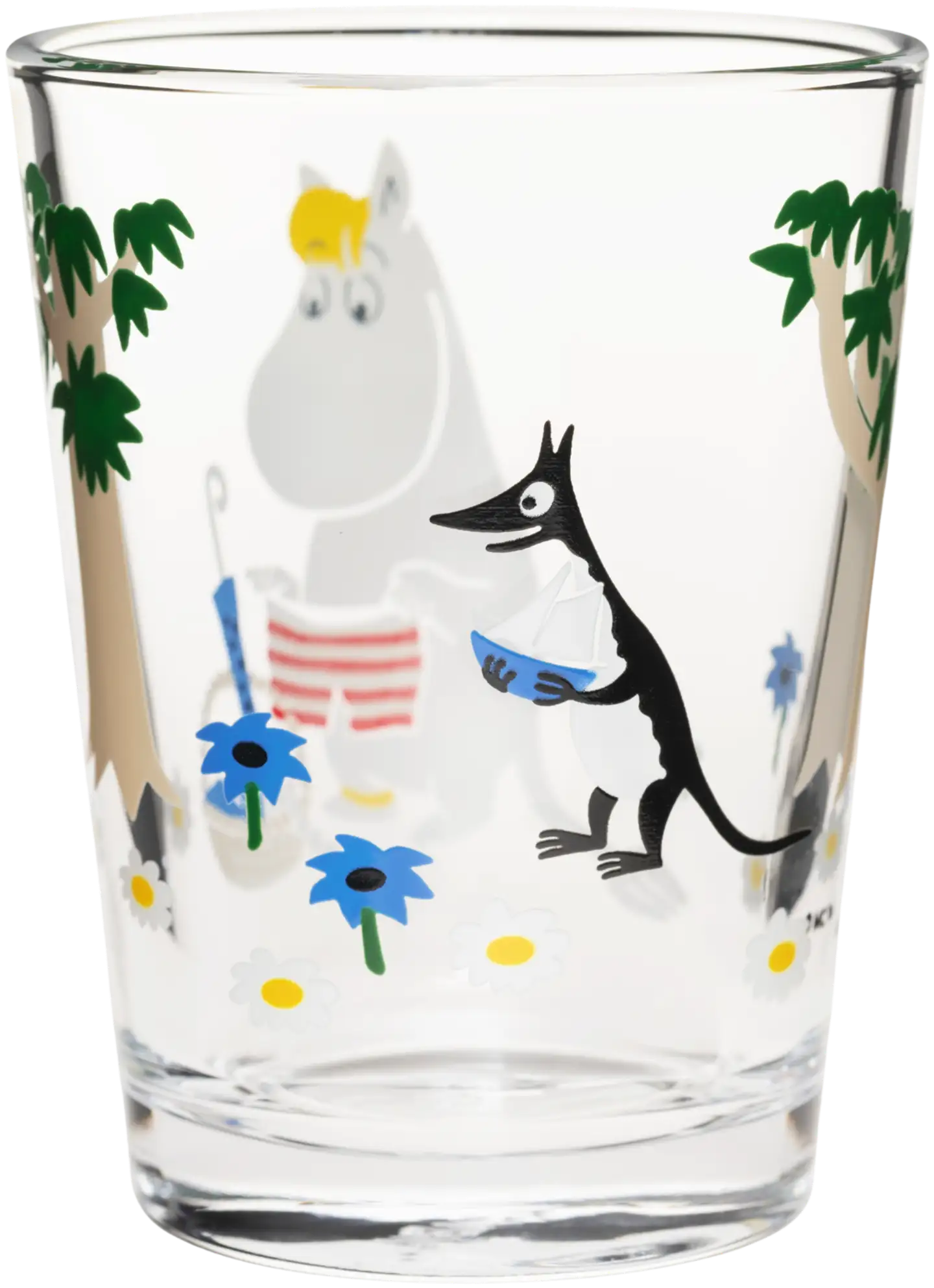 Moomin Arabia Finland Muumi juomalasi 22cl Lähdetään lomalle - 2