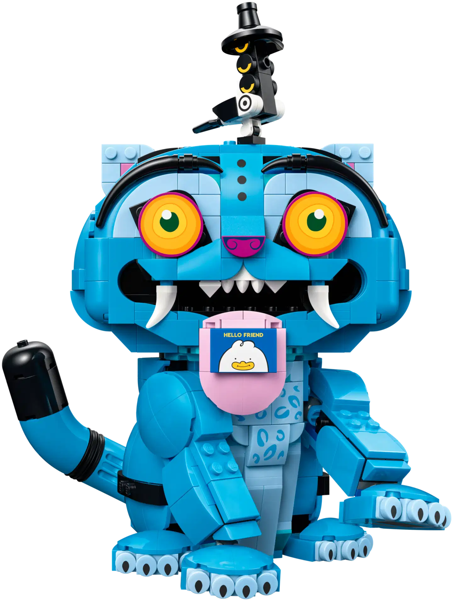 LEGO® KPop Demon Hunters 72537 Derpy-tiikeri ja Sussie-lintu - 3