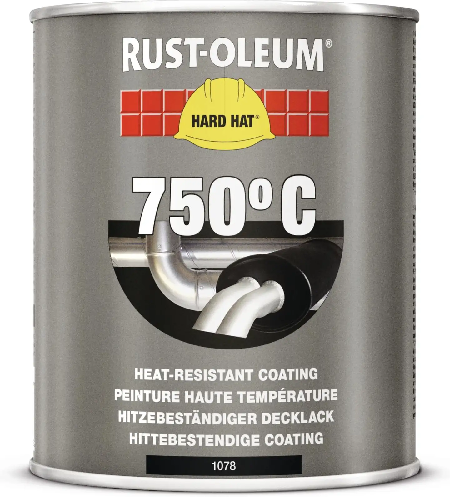 Rust-Oleum Kuumankestomaali 750C 750ml Musta