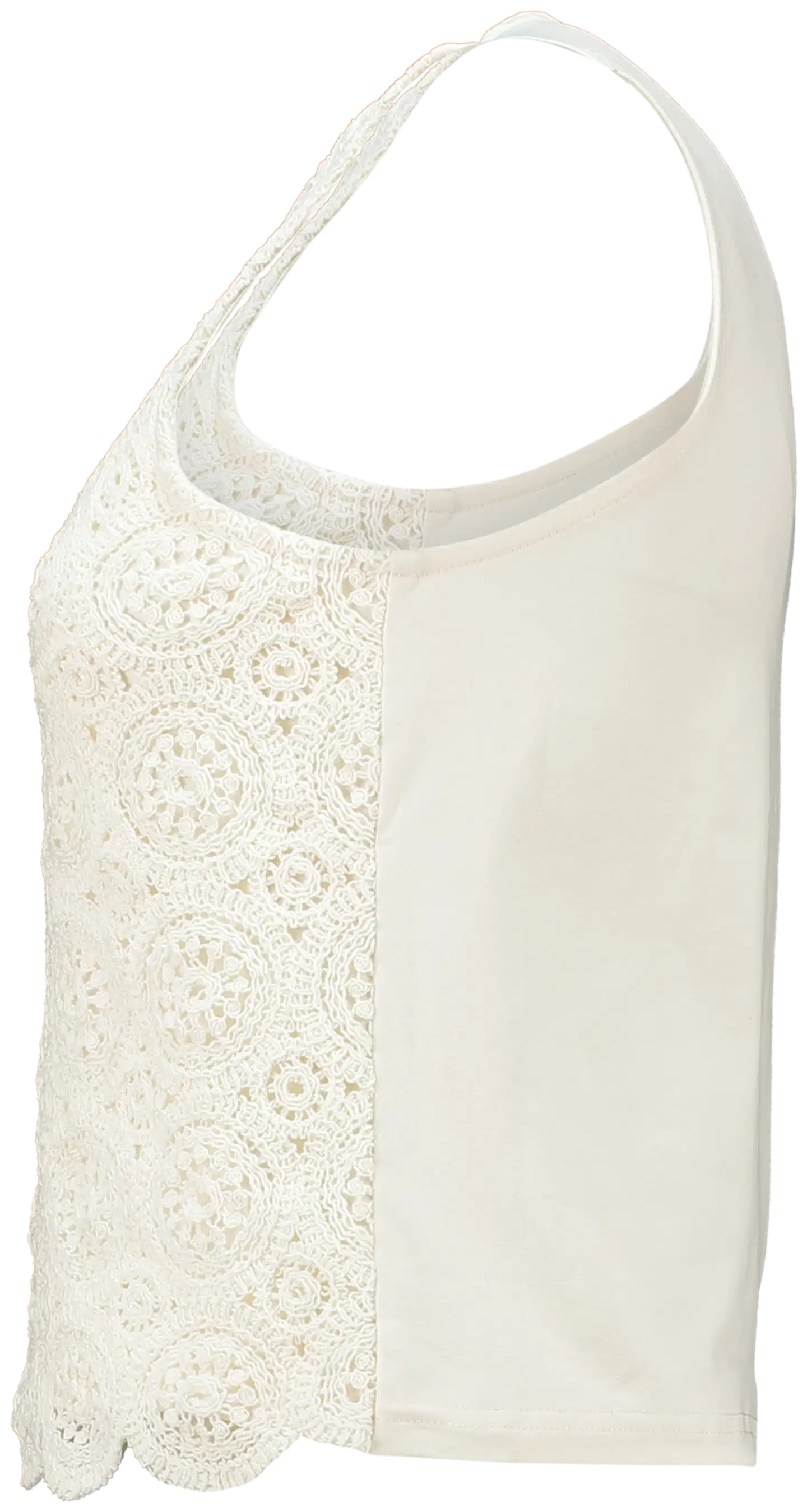 Hailys naisten toppi Ed44a - Cream - 2