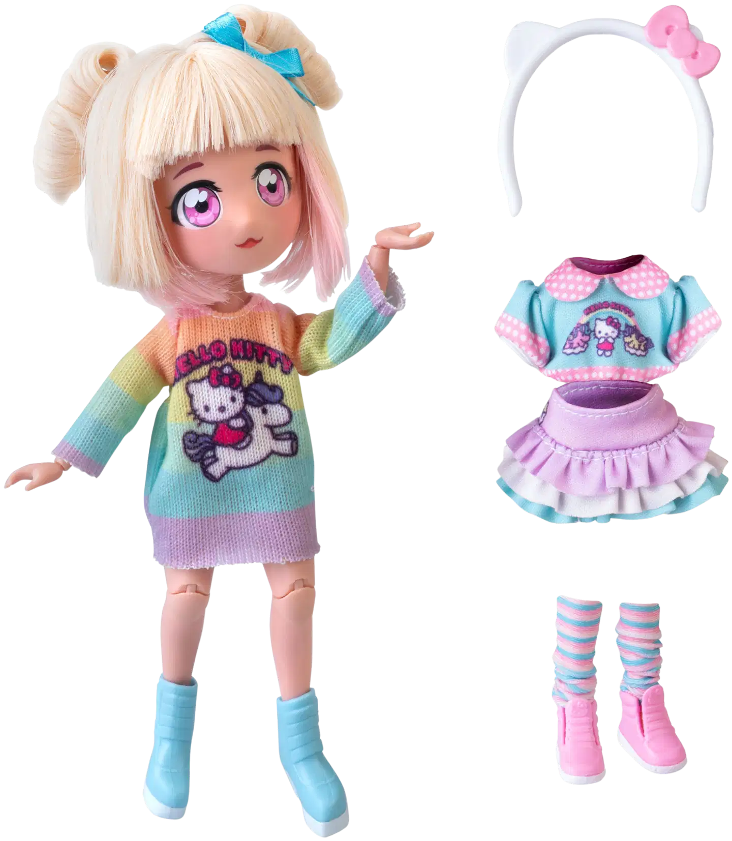 Hello Kitty Manga Fashion Unicorn -nukke - 3