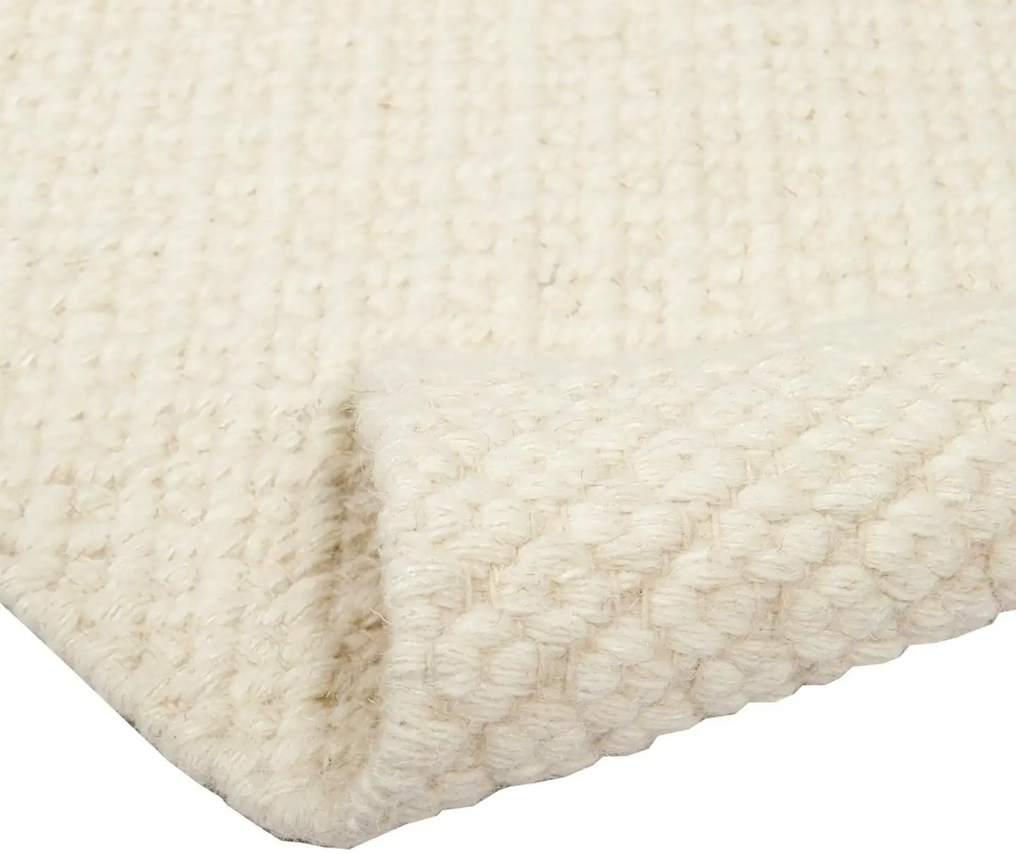 NOKOHOME villamatto Elvi 80x150 cm luonnonvalkoinen - 3