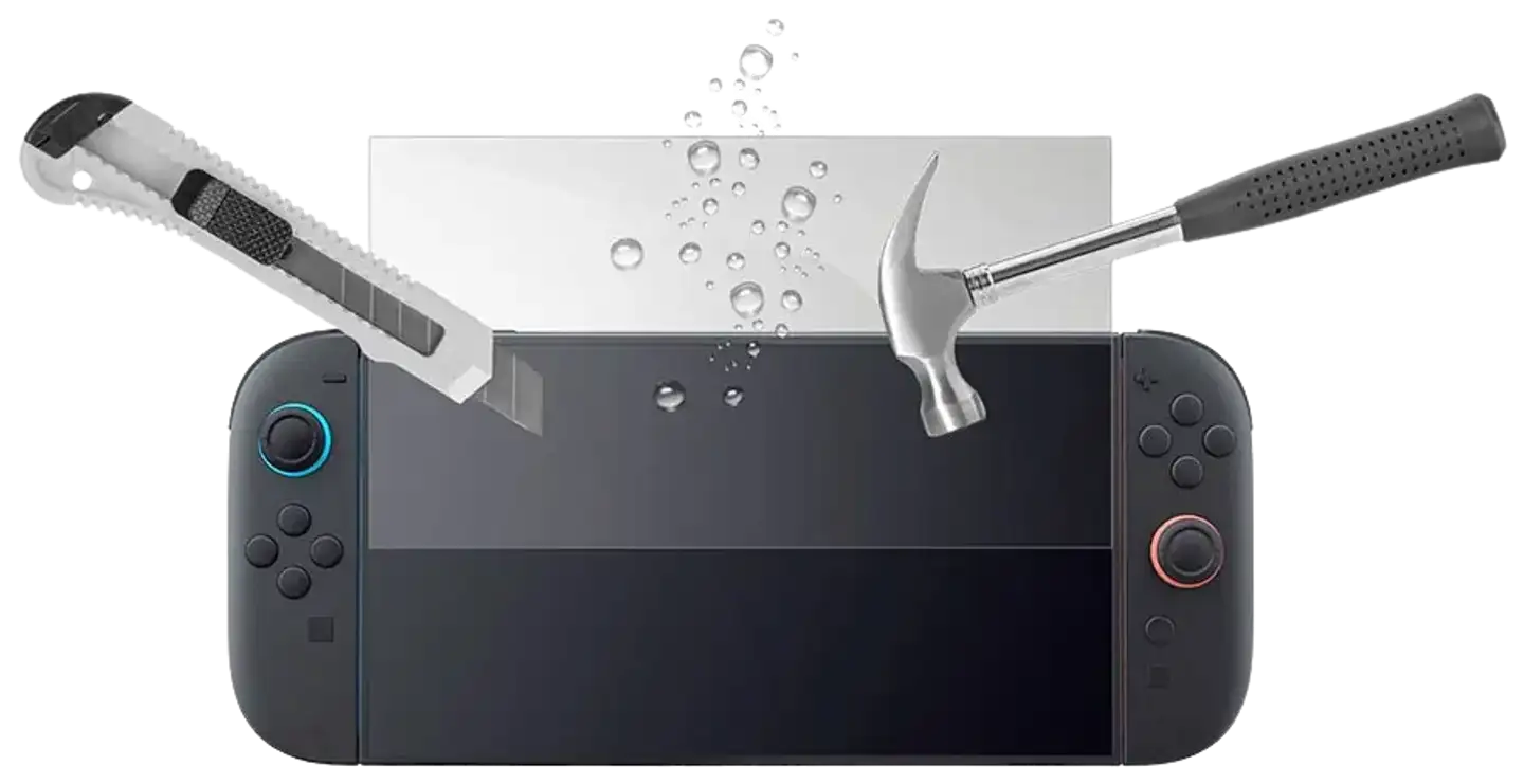 Subsonic Super Screen Protector 9H panssarilasi, Switch 2 - 3