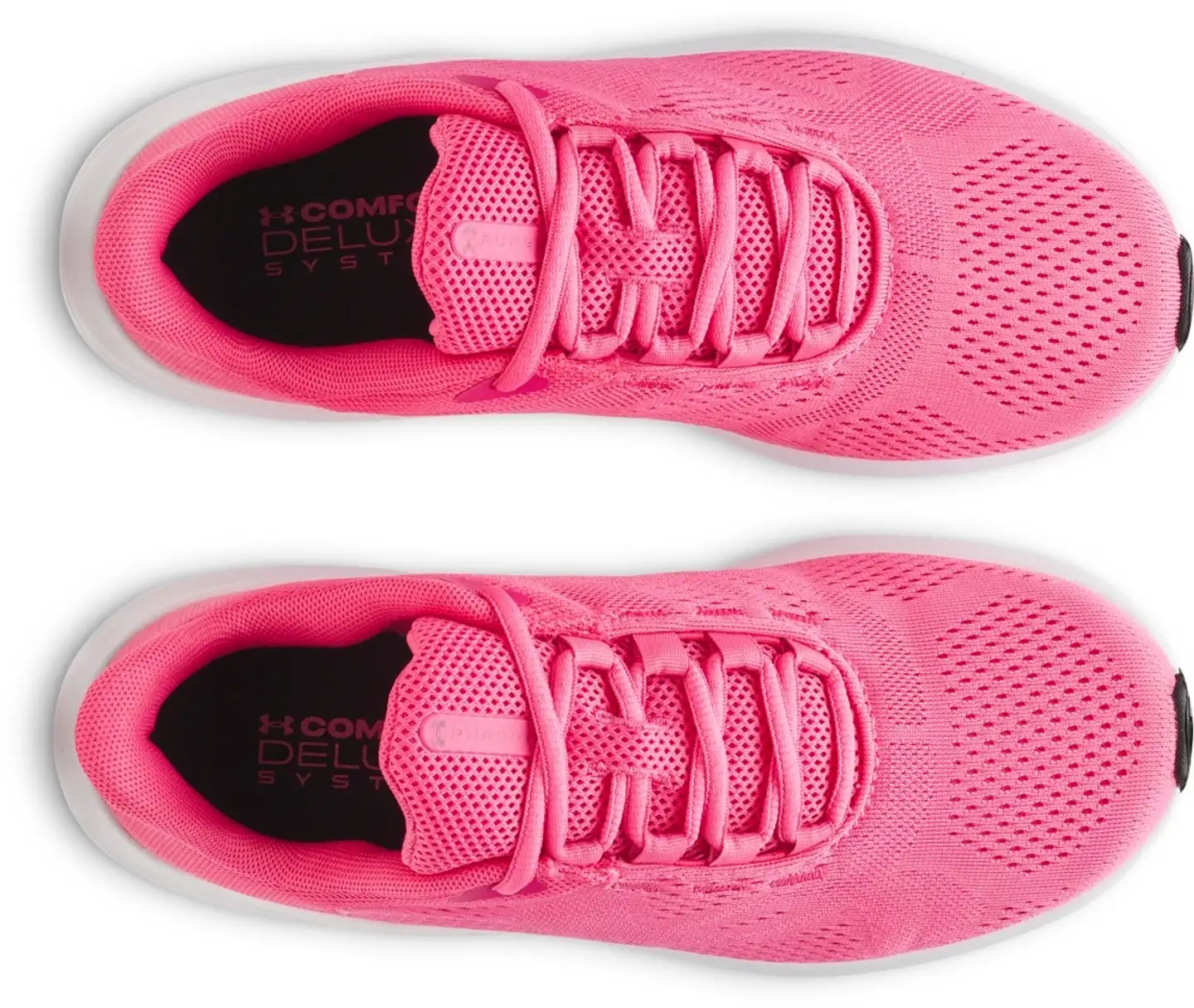 Under Armour naisten juoksukengät Charged Pursuit 4 BL - Super Pink - 4