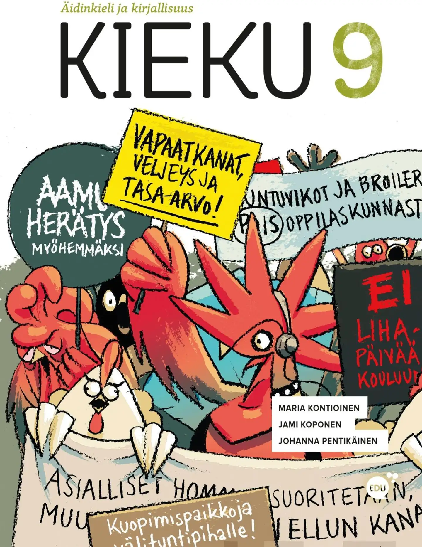 Kieku 9 +  Kukkonen (Kehittyvän kirjoittajan opas)