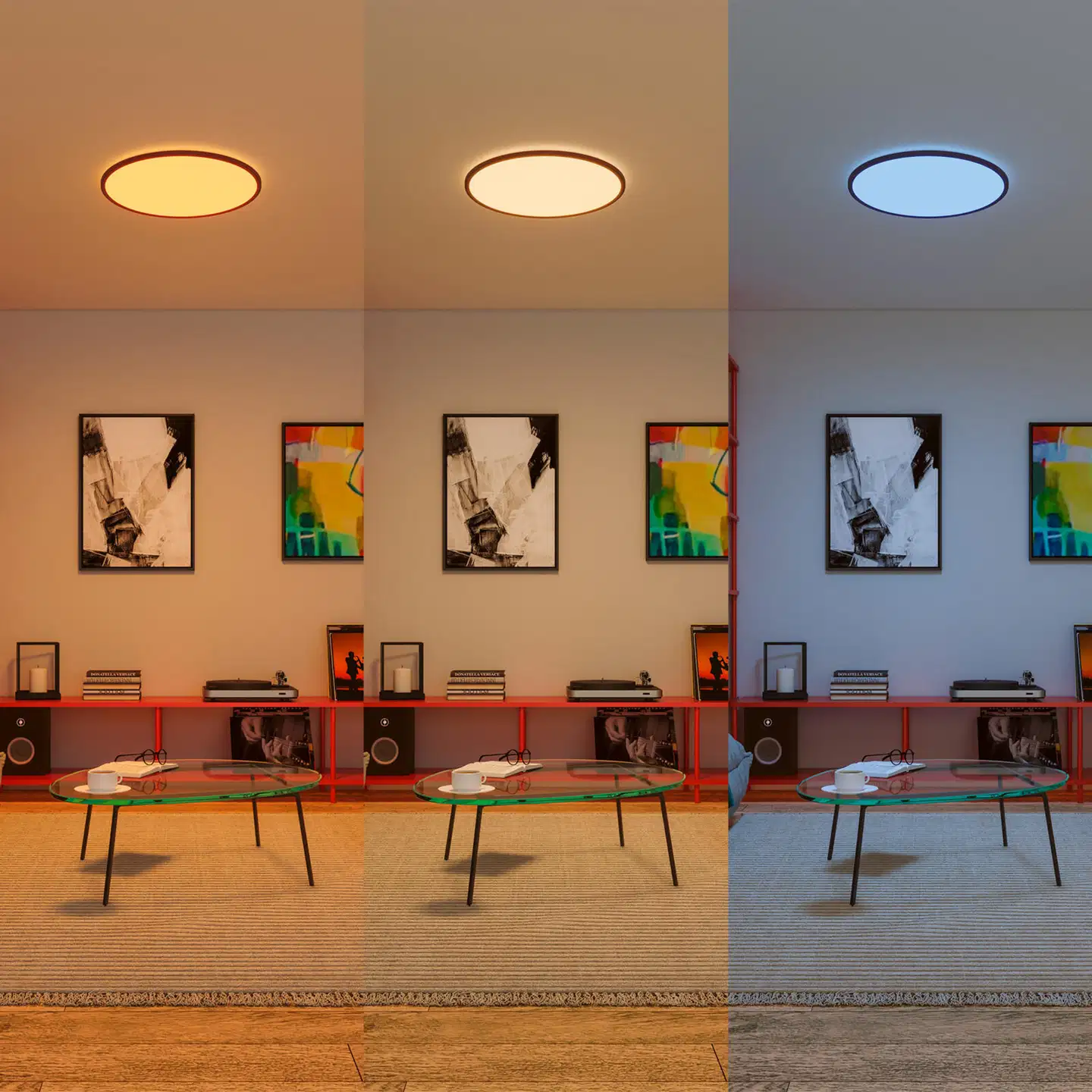 Philips Smart Lighting SuperSlim kattovalaisin 32W 2700–6500K 3800lm pyöreä - 8