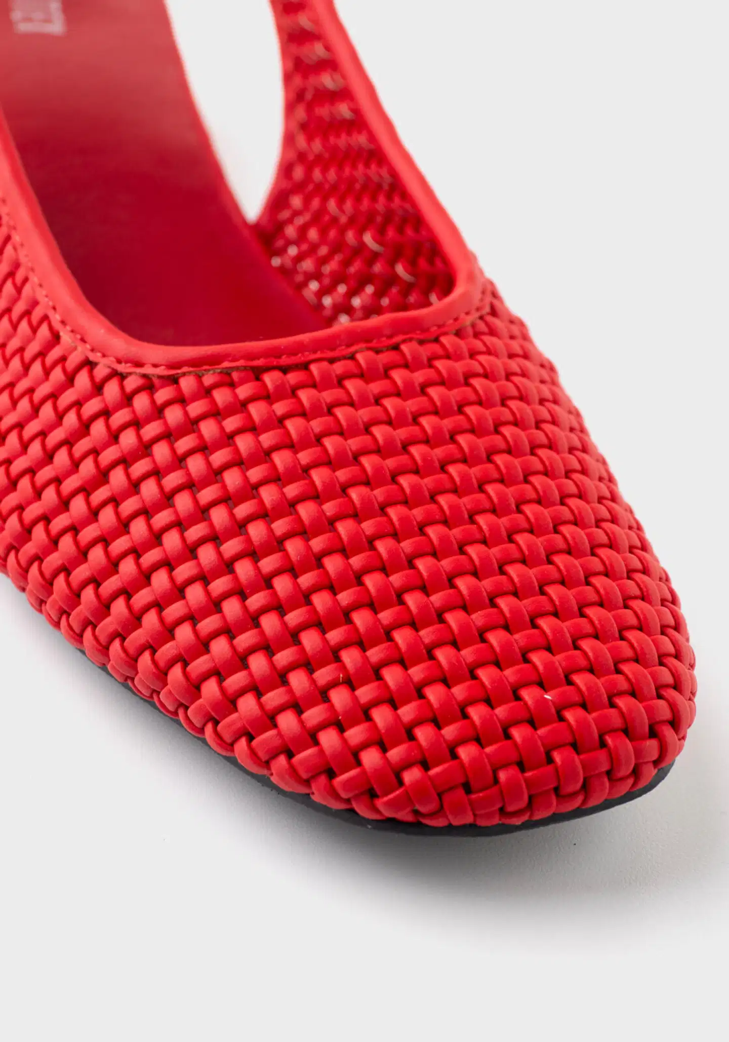 TEX naisten slingback-ballerina I275466 - RED - 4