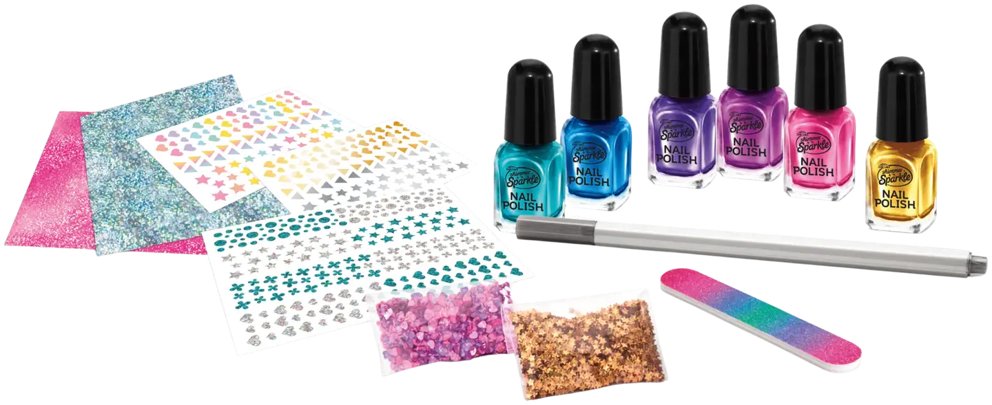 Shimmer N Sparkle Metallic Rainbow Kynsitaidesetti - 3