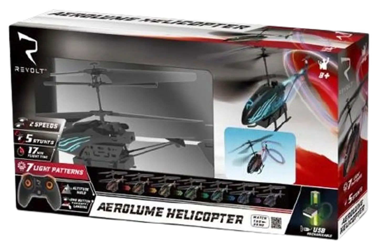 REVOLT AeroLume RC Helikopteri. - 2