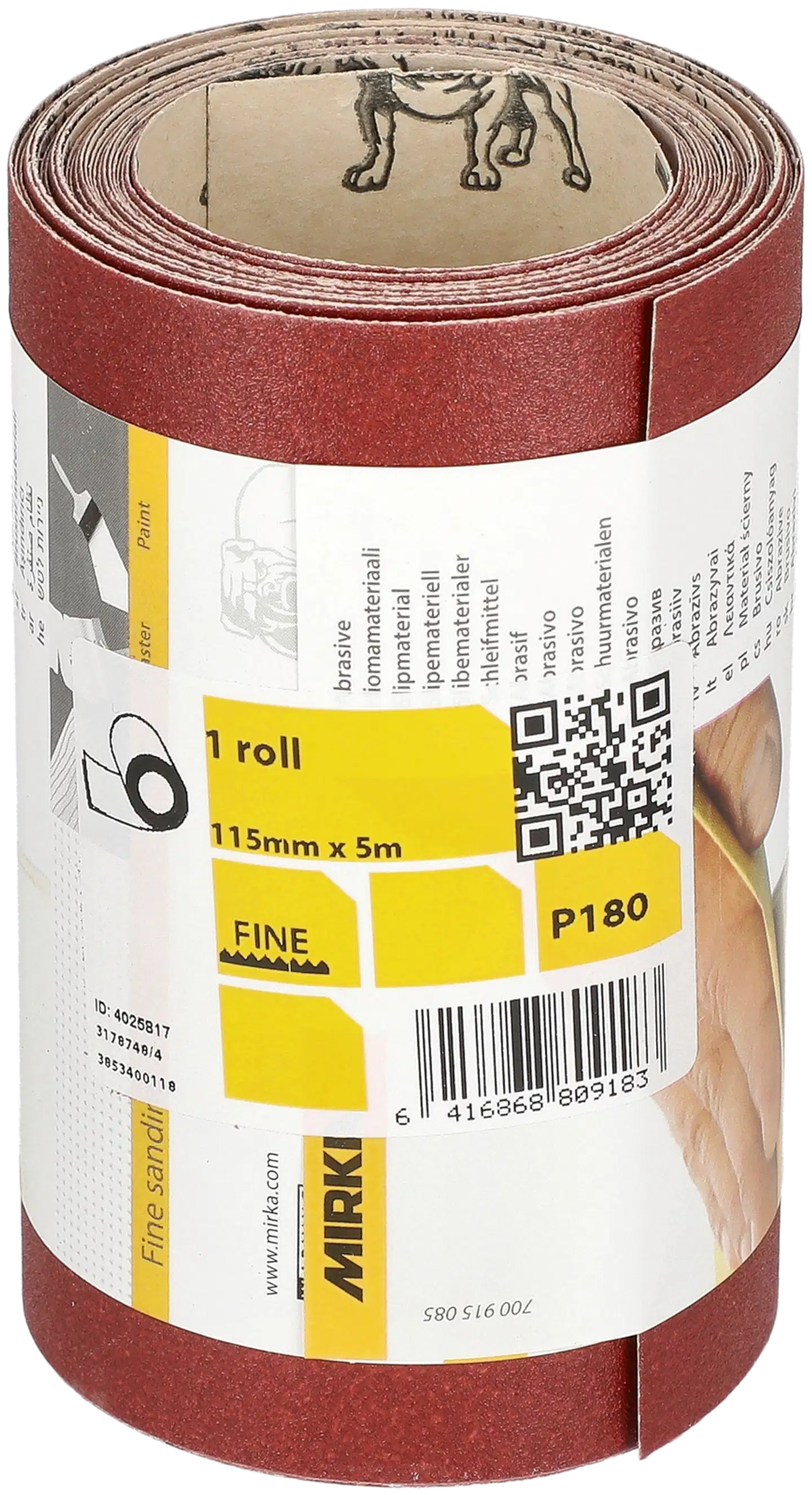 Mirka hiomarulla avomax antistatic 115mm x 5m p120 - 2