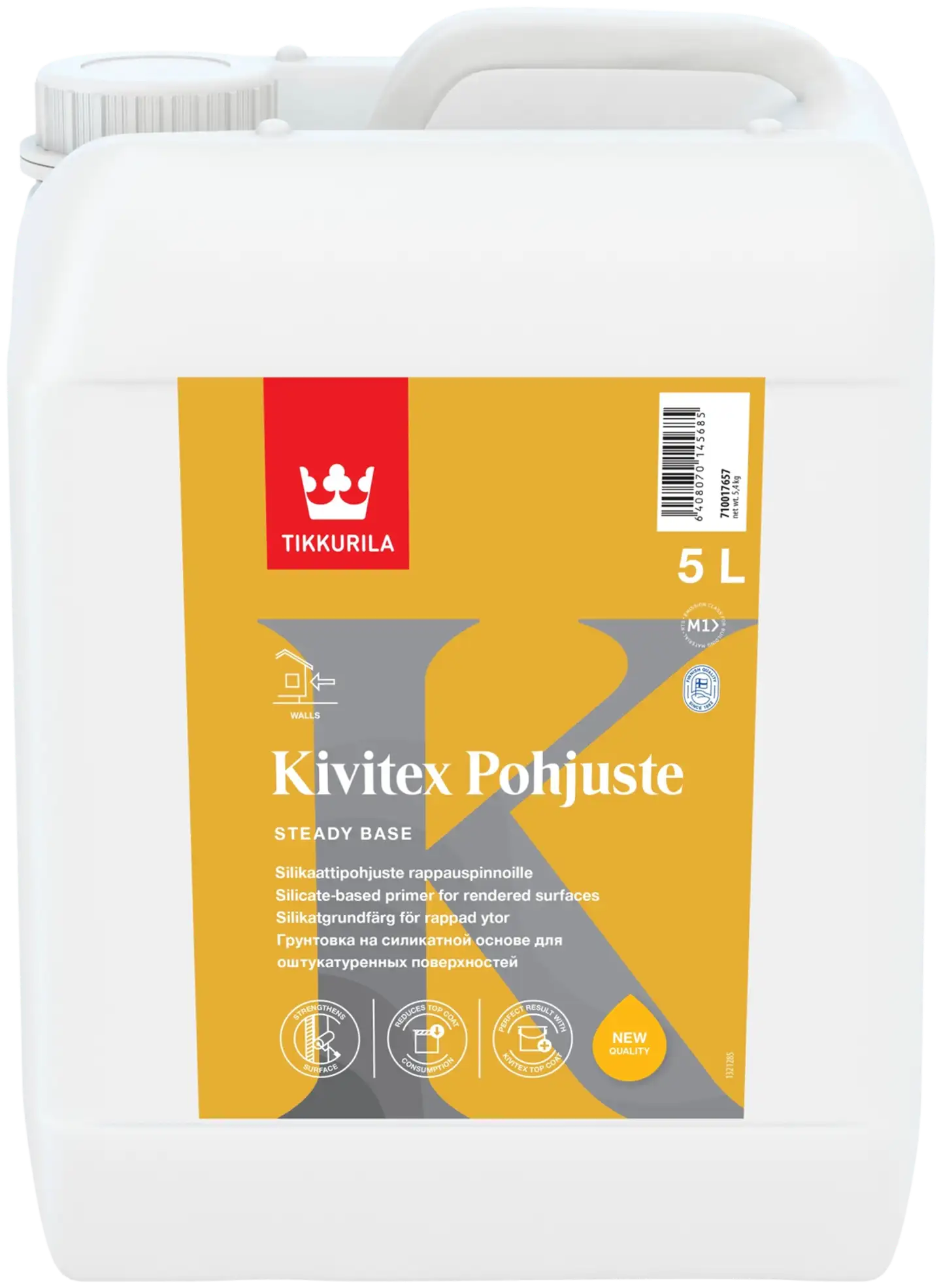 Tikkurila silikaattipohjuste Kivitex Pohjuste 5 l