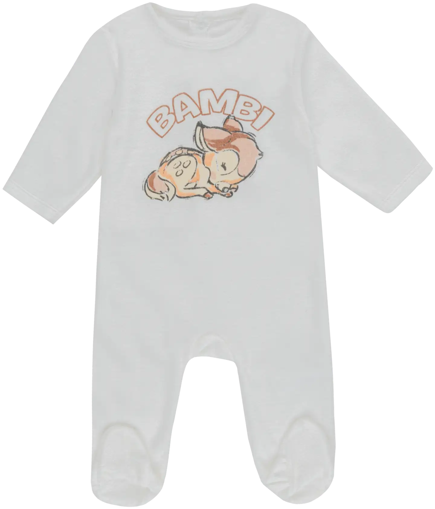 Disney vauvojen potkupuku veluuria Bambi - Off white - 1