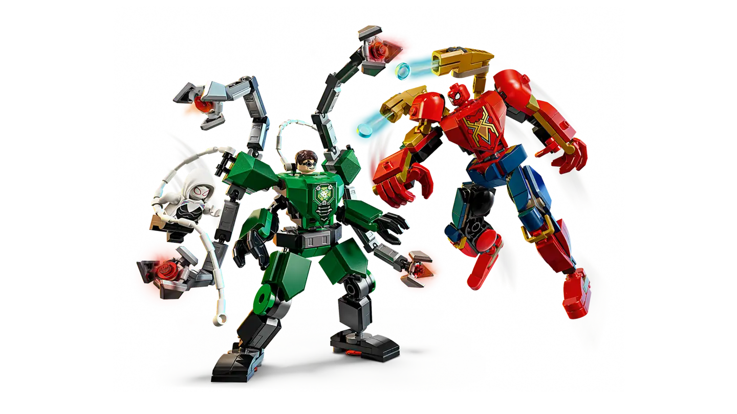 LEGO® Super Heroes Marvel 76338 Robottien taistelu: Spider-Man vastaan Tohtori Mustekala - 9