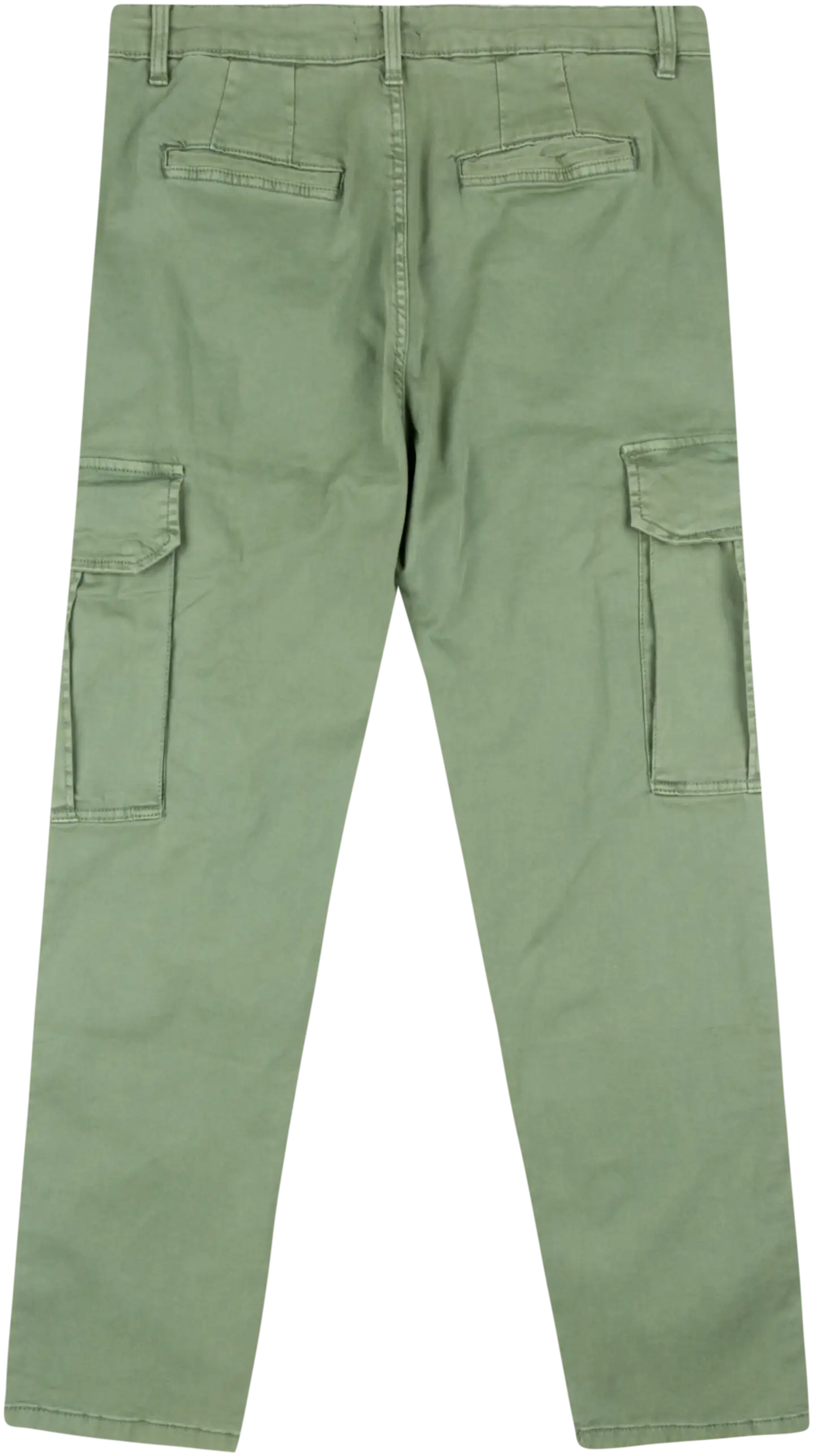 House miesten reisitaskuhousut suora lahje - Khaki green - 3