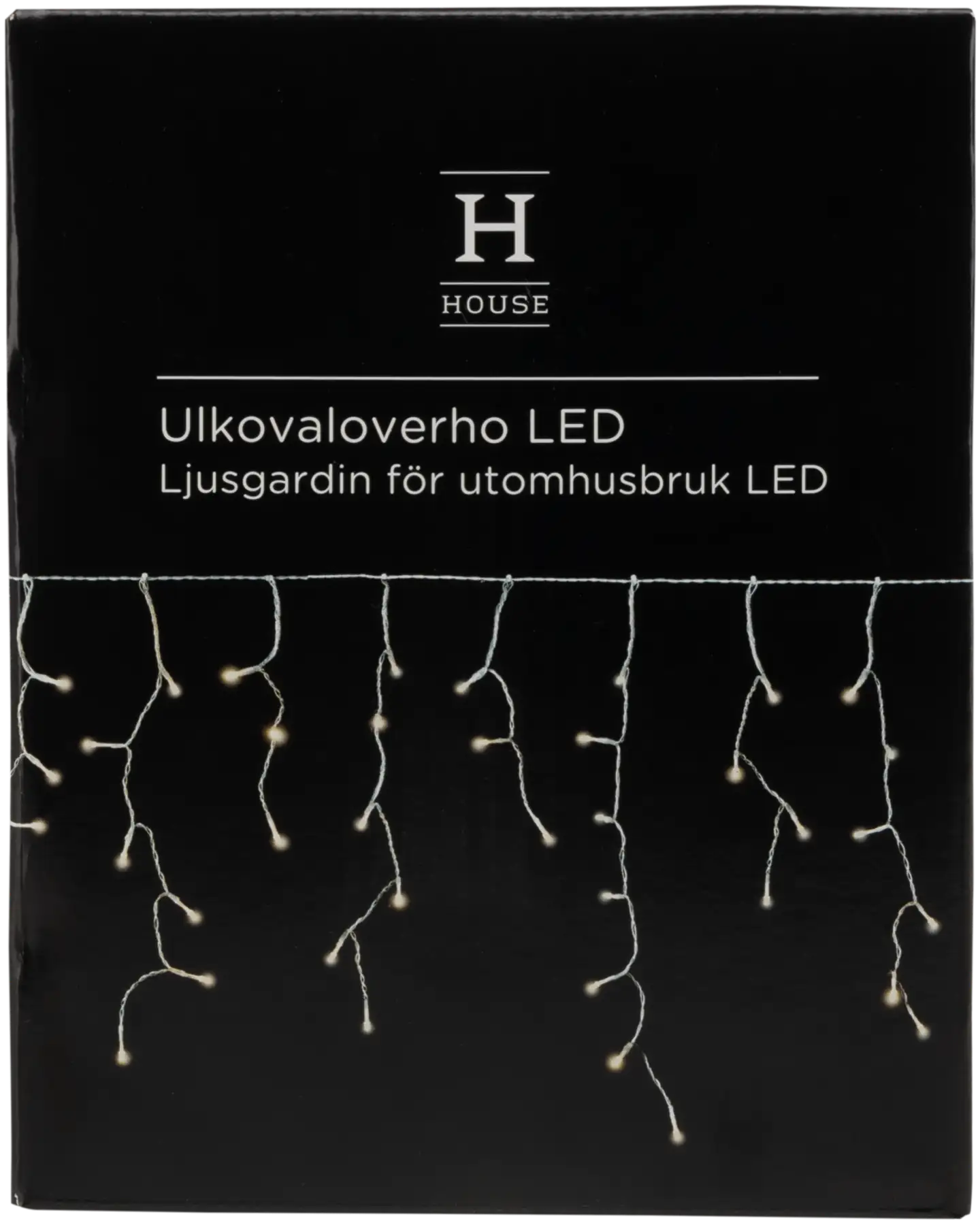 House ulkovaloverho 200 LED-lamppua