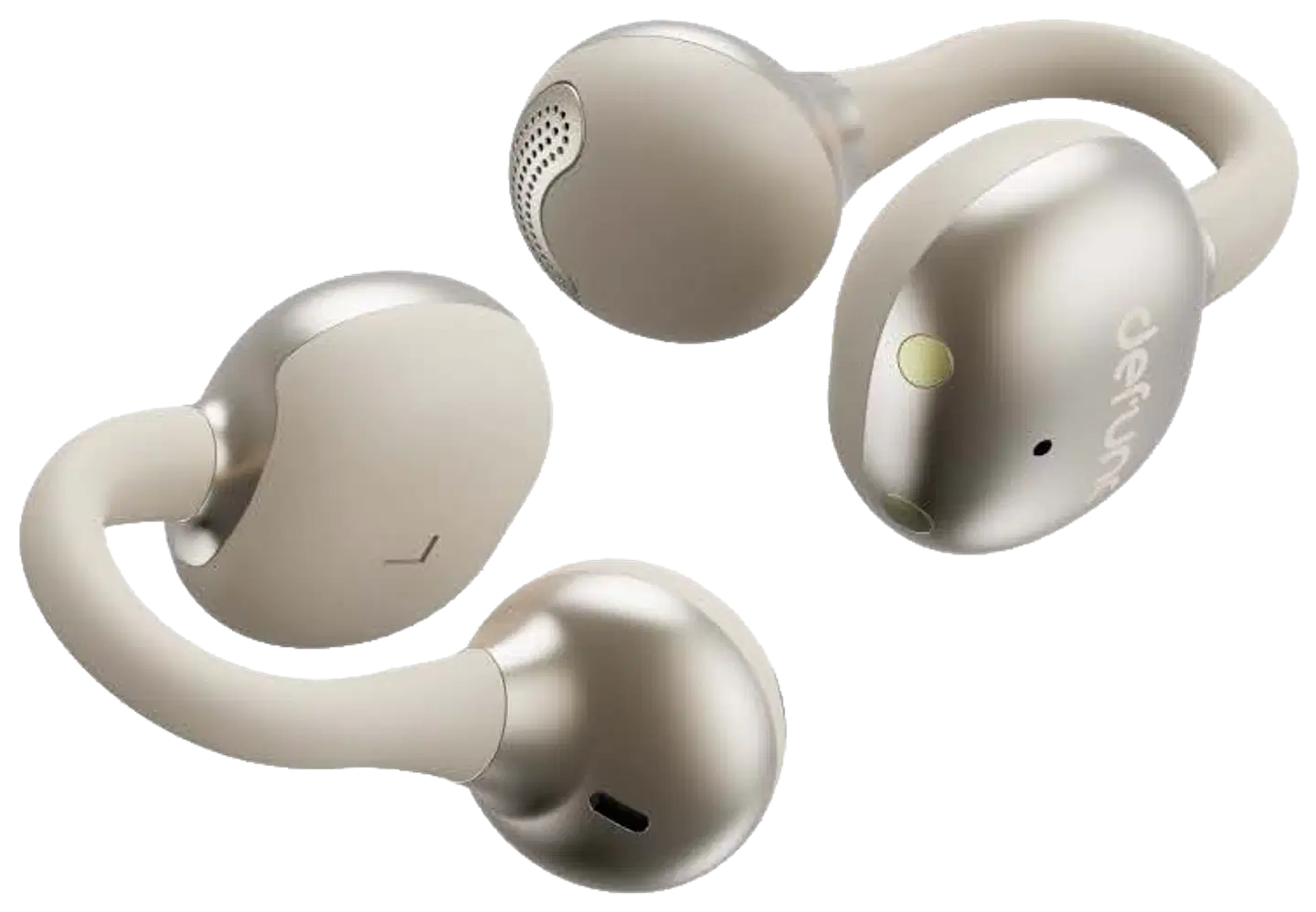 Defunc langattomat nappikuulokkeet True Open beige - 2