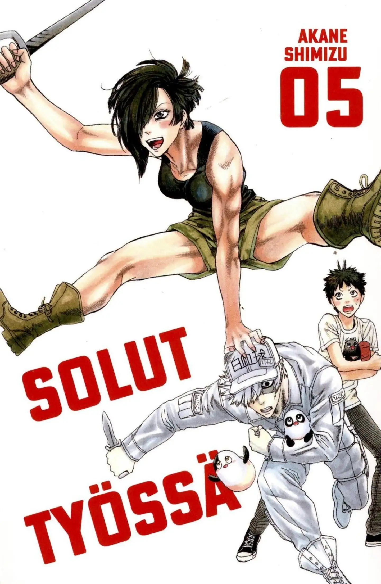 Shimizu, Solut työssä 5