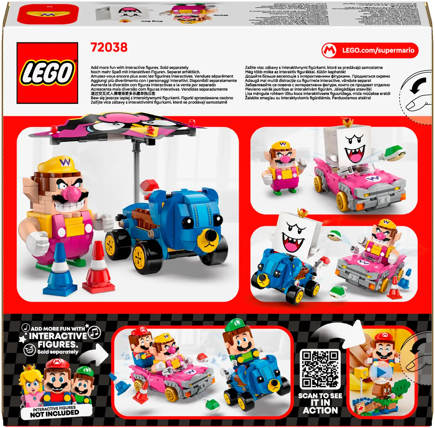 LEGO Super Mario 72038 Mario Kart™ – Wario ja King Boo - 2