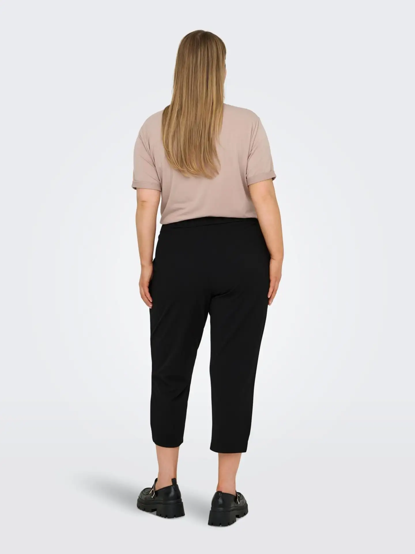 ONLY CARMAKOMA naisten caprit Carsania - BLACK - 4