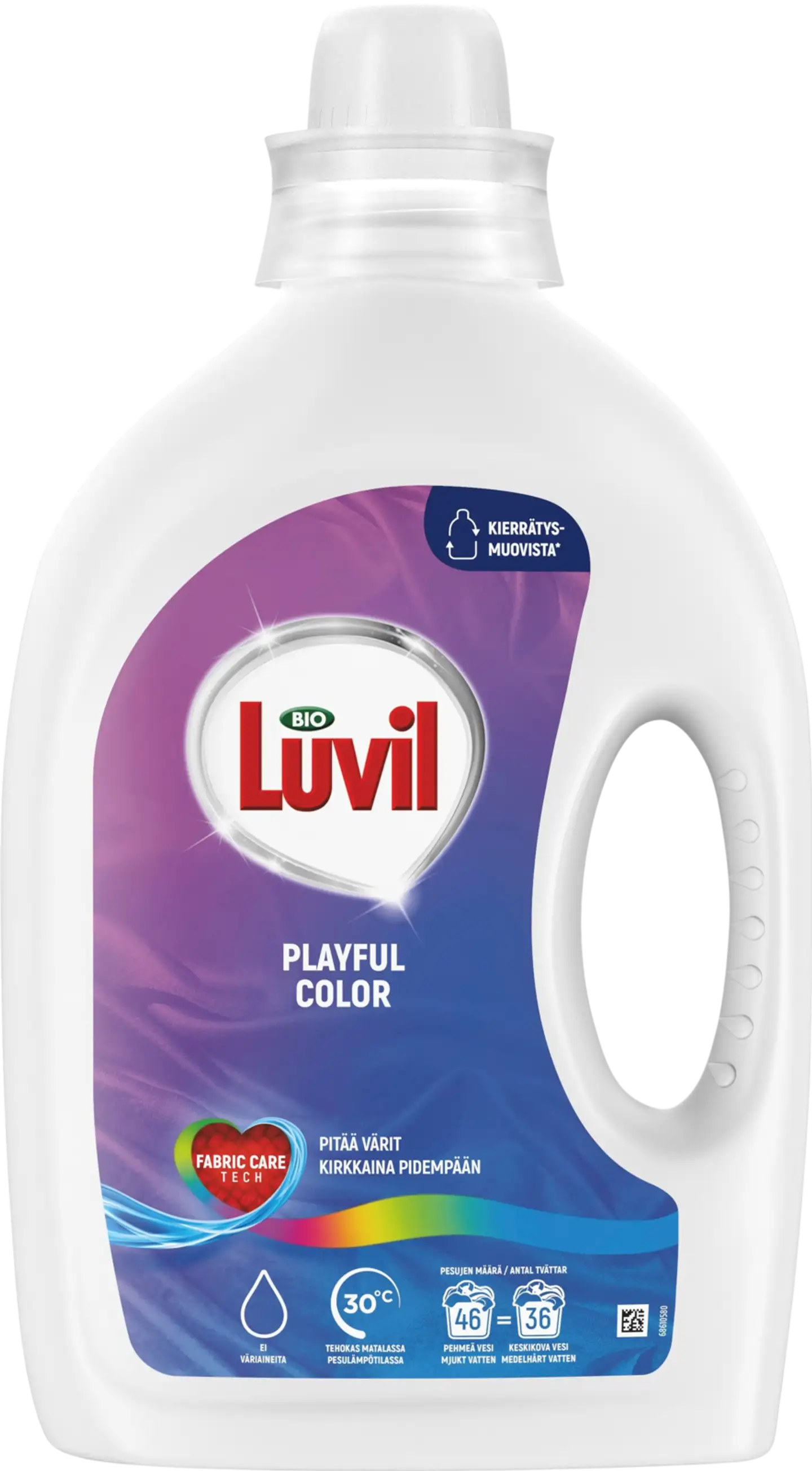 Bio Luvil Color Pyykinpesuaine Värillisille vaatteille 1.84 L 46 pesua