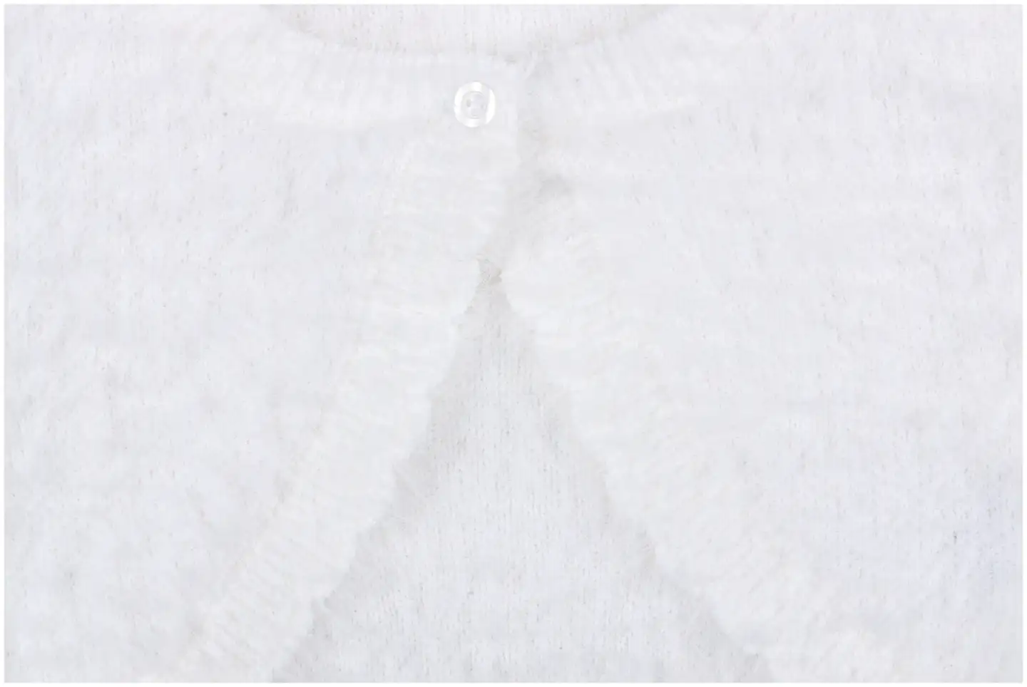 Ciraf lasten pörröinen neulebolero 25TC254018 - WHITE - 3
