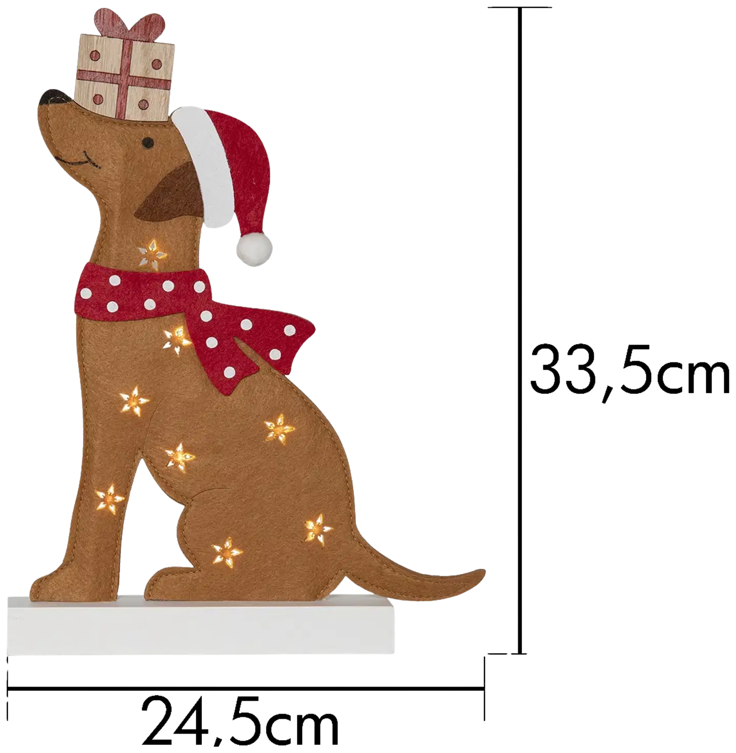Star Trading koristevalohahmo Dogge LED - 2