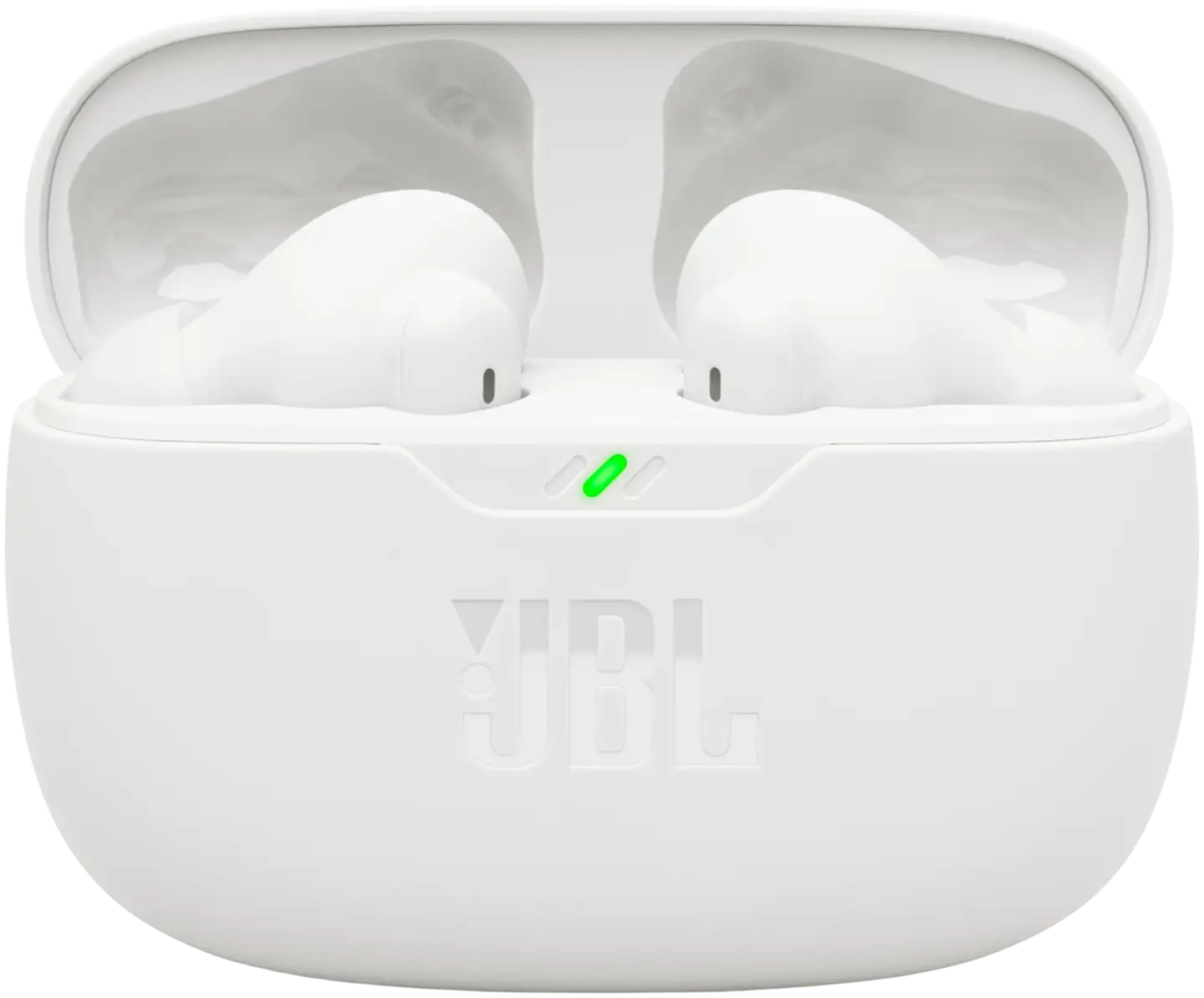 JBL Bluetooth vastamelunappikuulokkeet Vibe Beam 2 valkoinen - 7