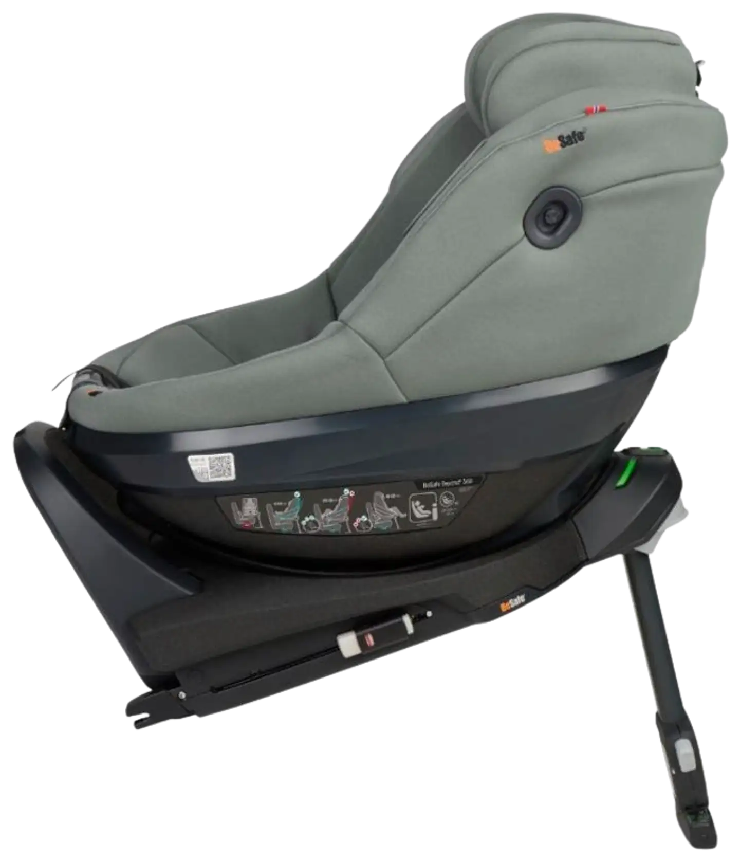 Besafe Beyond 360 2 turvaistuin Meadow Green SoftB - 3