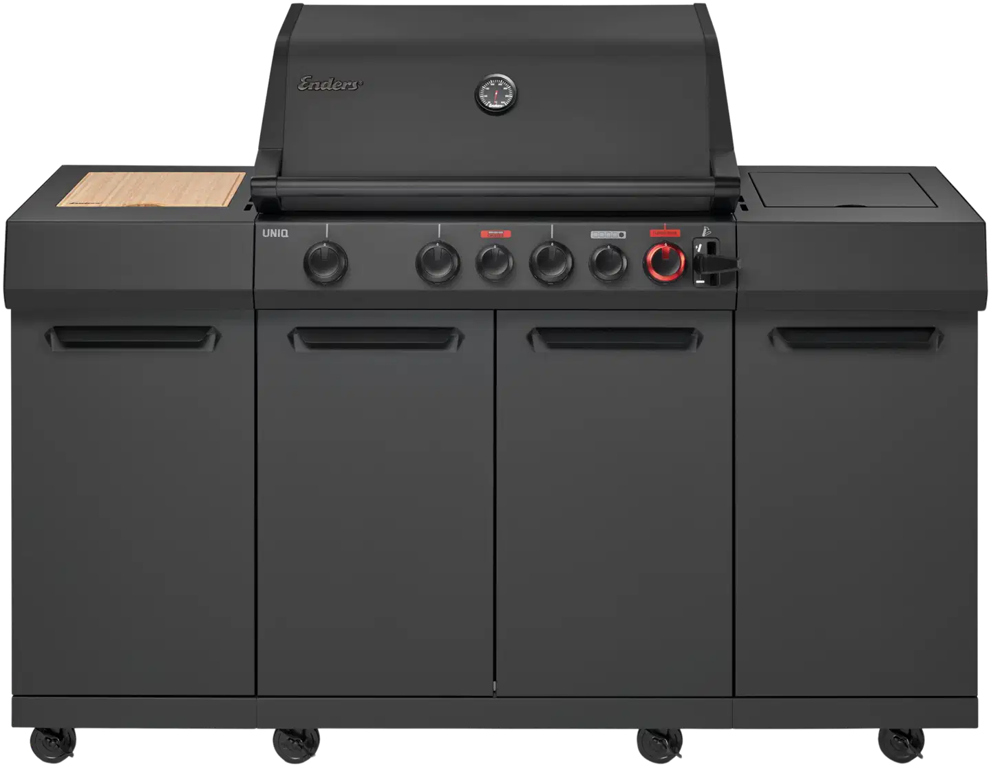 Enders kaasugrilli UNIQ® 4 IK Kitchen Cruster Shadow - 1