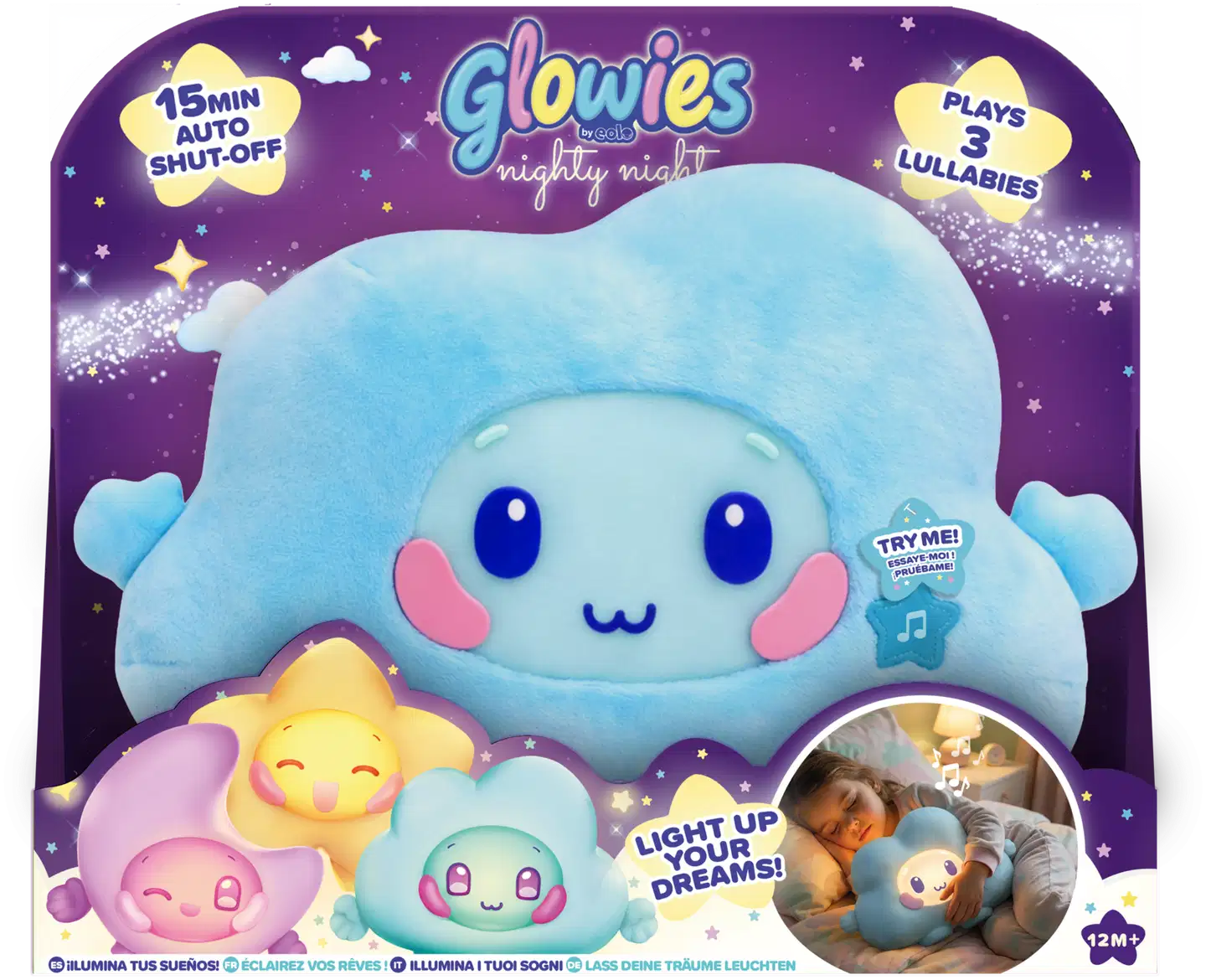 Glowies pehmoinen unipilvi - 1