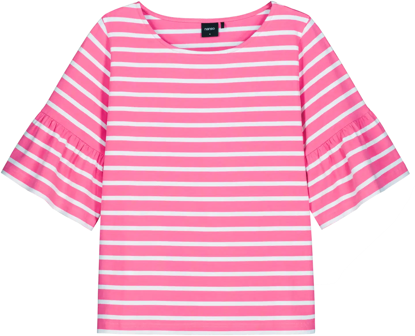 Nanso naisten pusero Raita - Pinkki