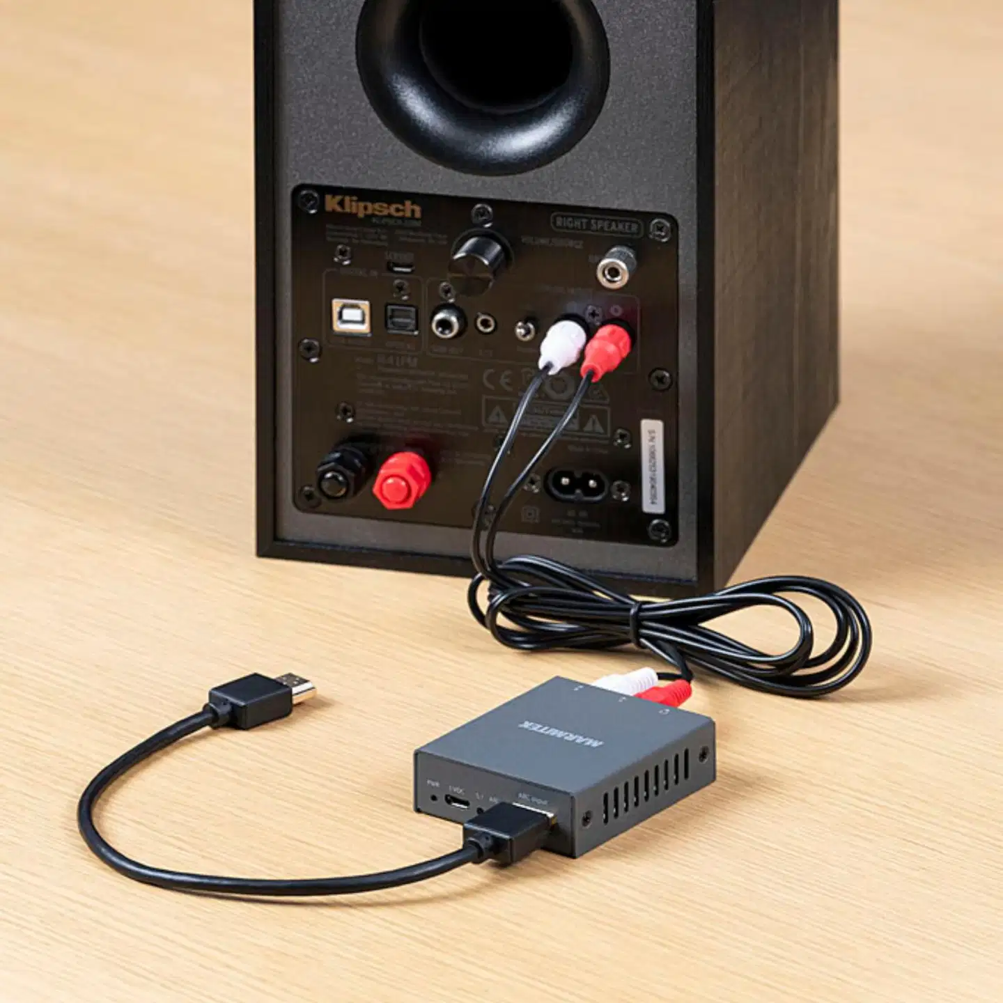 Marmitek HDMI ARC -muunnin aktiivikaiuttimille ARC13 - 7