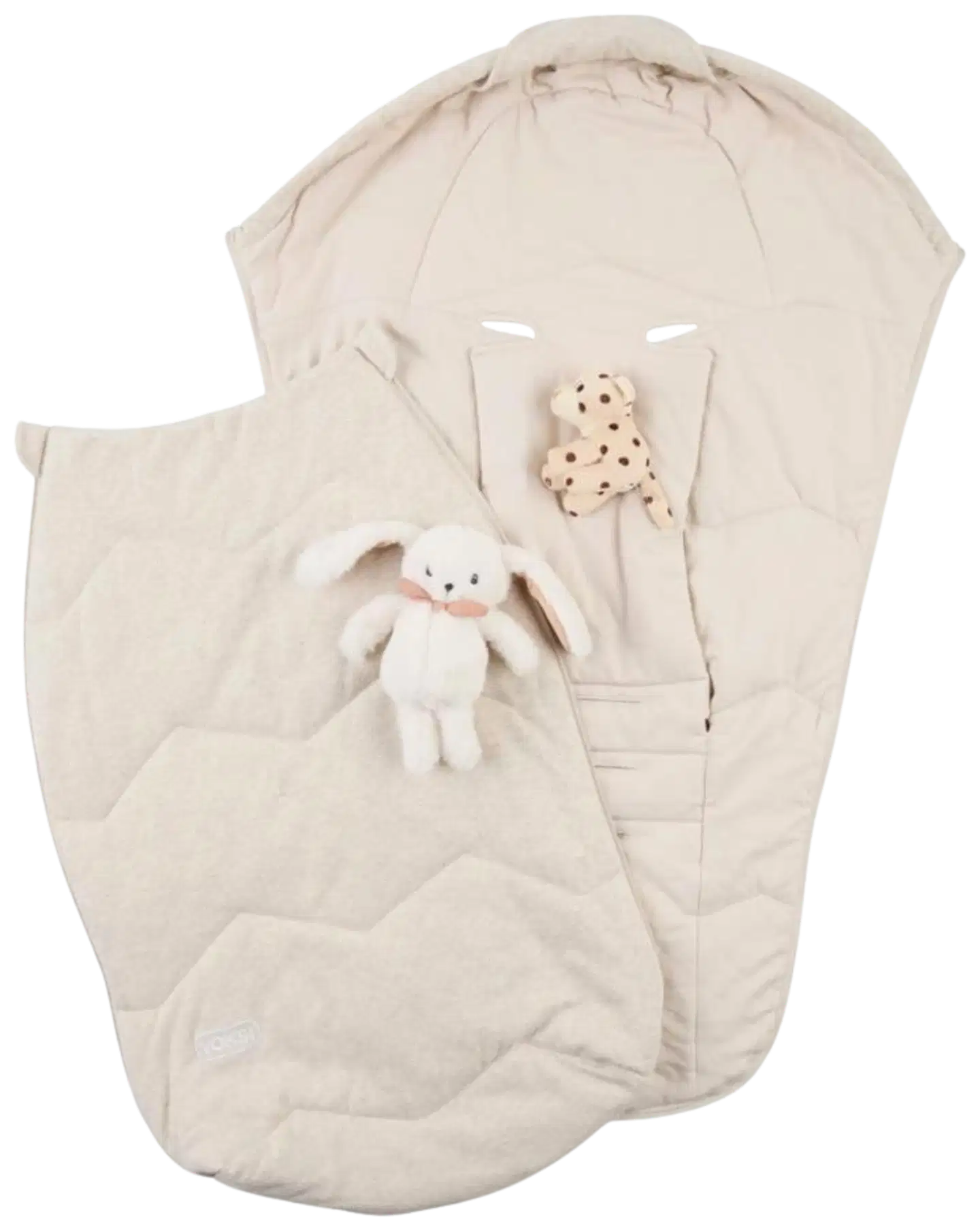 Voksi kaukalopussi Breeze beige - 3