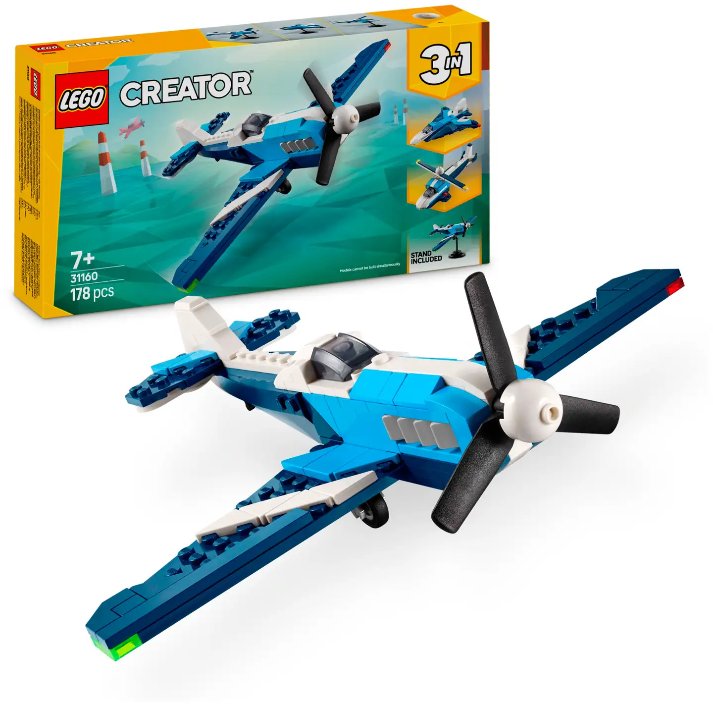 LEGO® Creator 31160 Ilma-alus: Kilpalentokone - 1