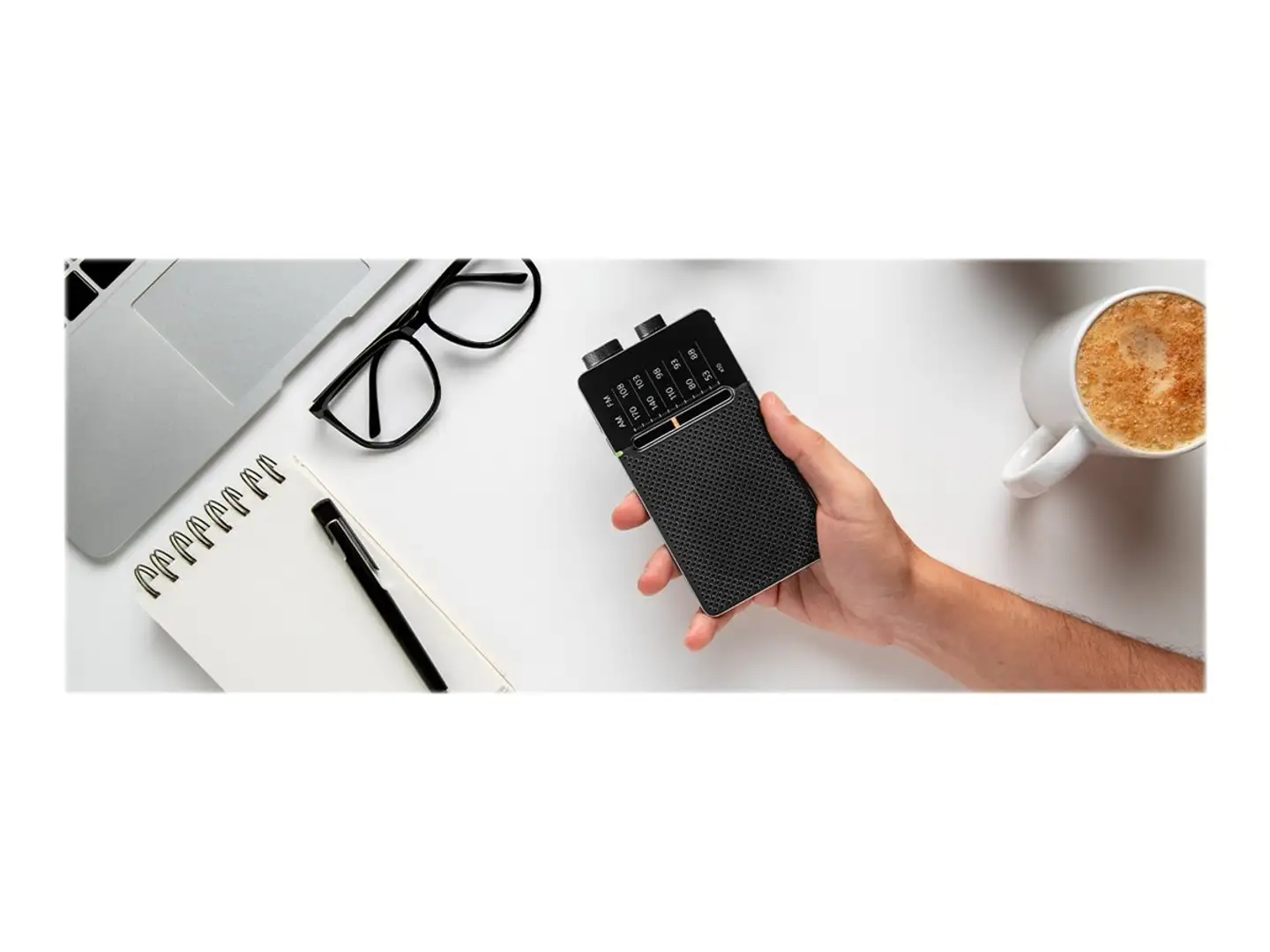 Sangean taskuradio SR-36 musta - 7
