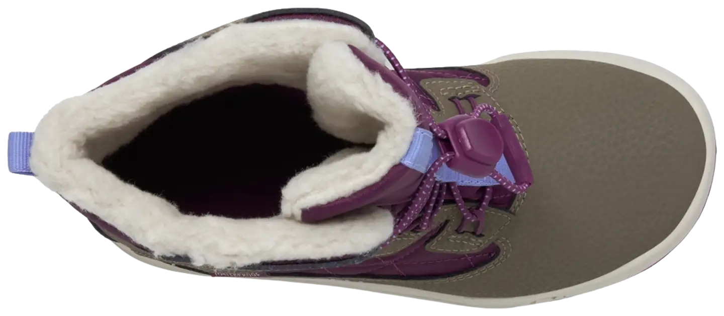 Merrell Snow Bank 4.0 vedenpitävä lasten talvikenkä - TRUFFLE/PLUM COZY - 4