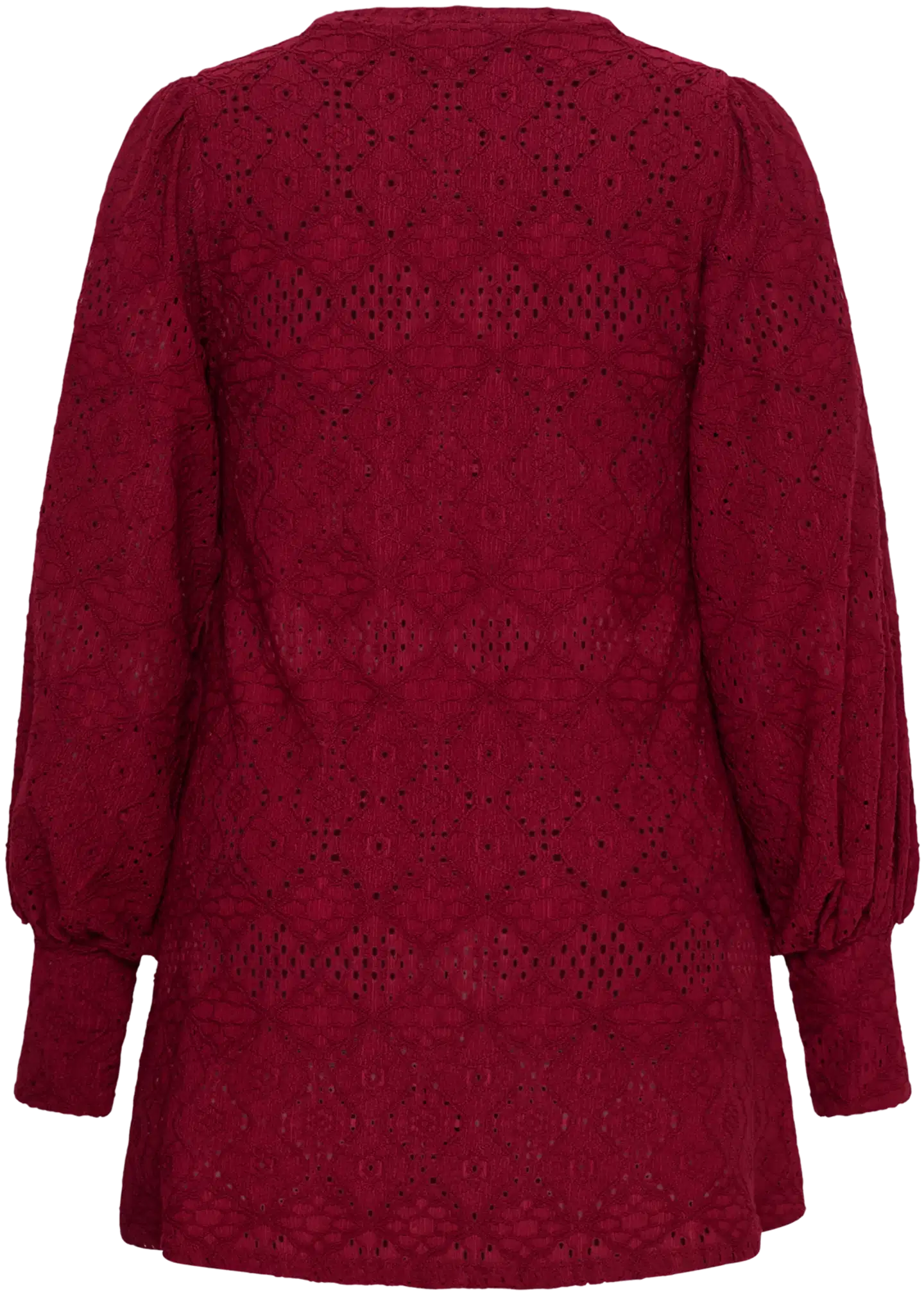 From Lou naisten pluskoon pitsimekko Flaliana - Beet Red - 2