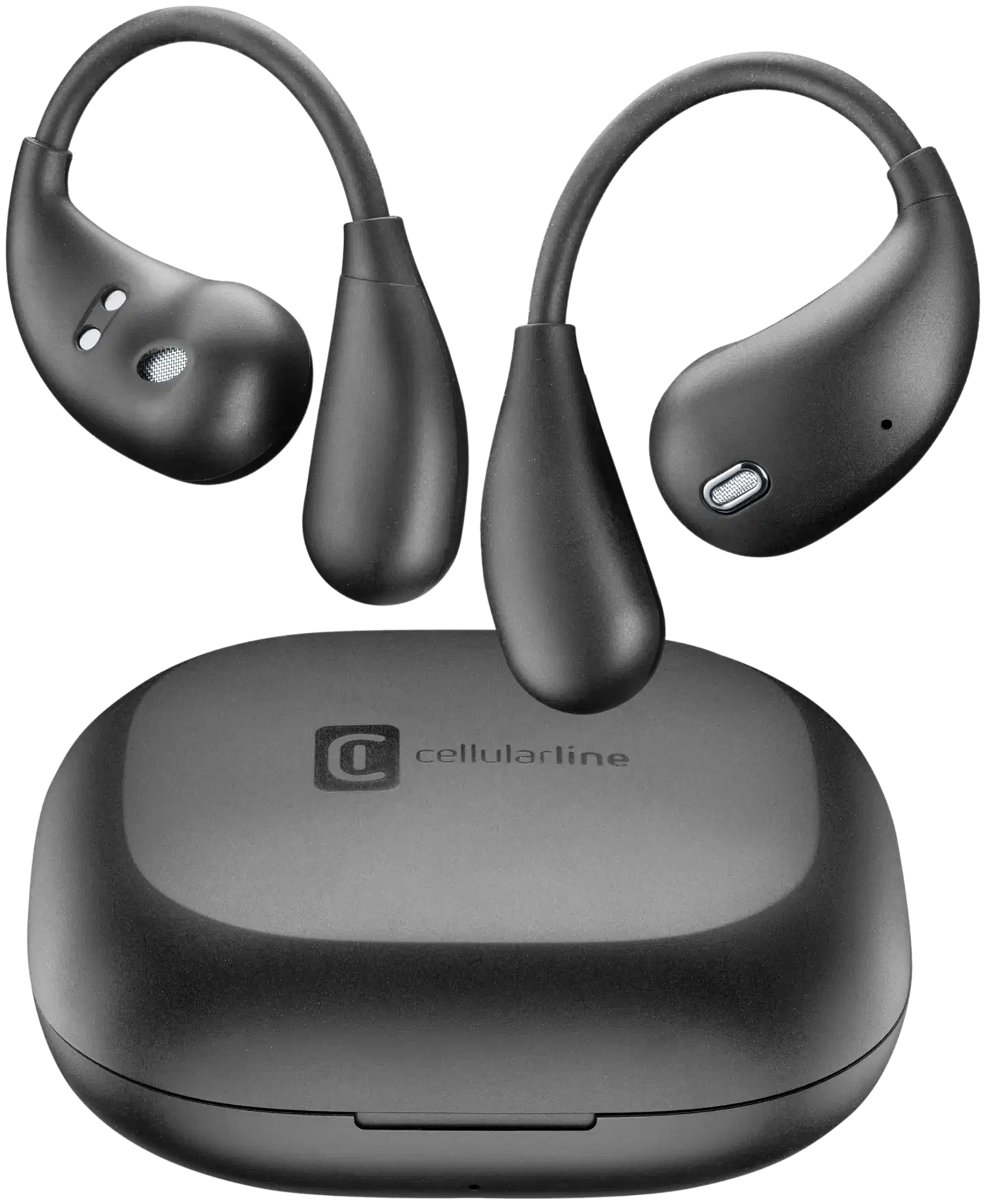 Cellularline langattomat nappikuulokkeet Nebit musta - 2